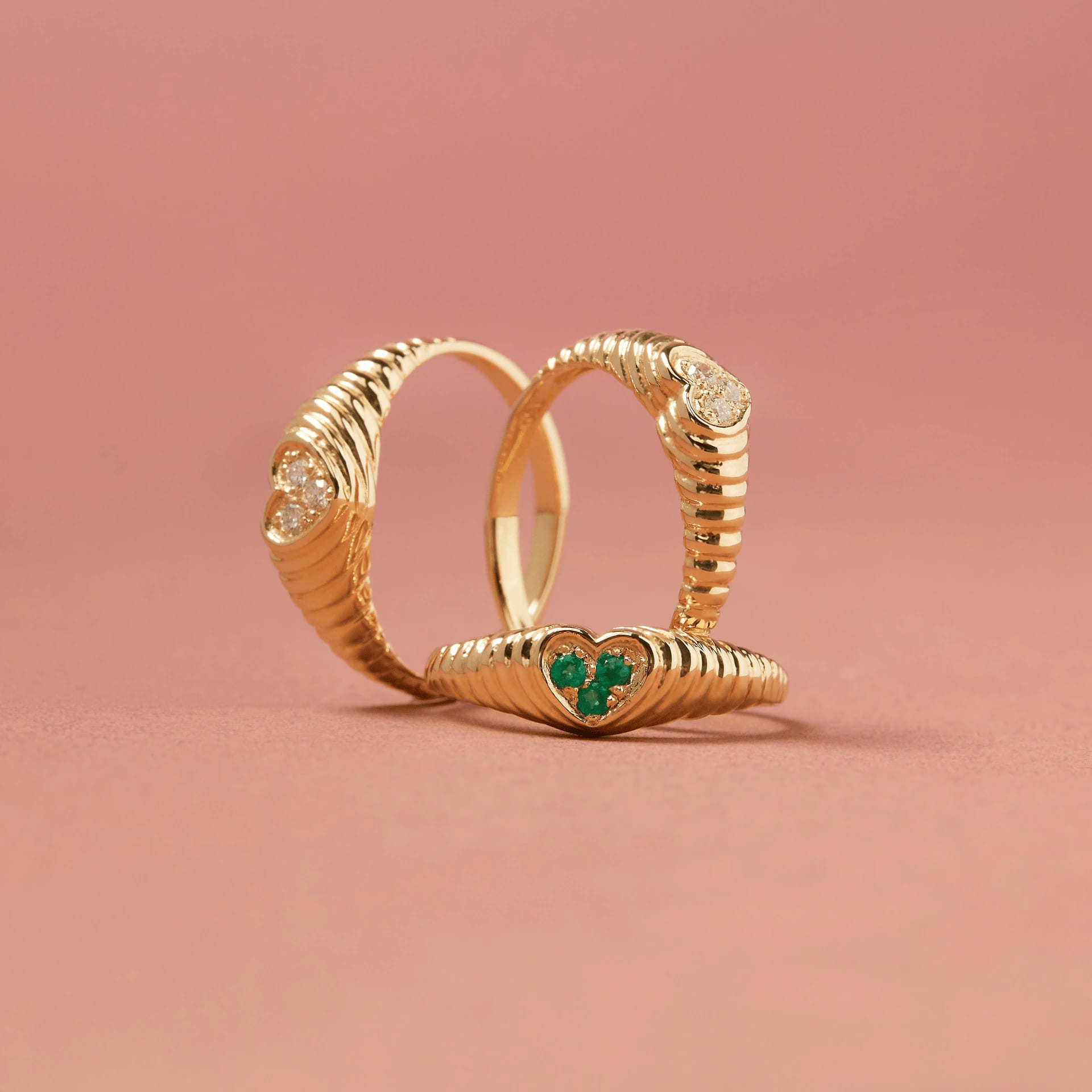 Anillo Twisted heart - imagen 1