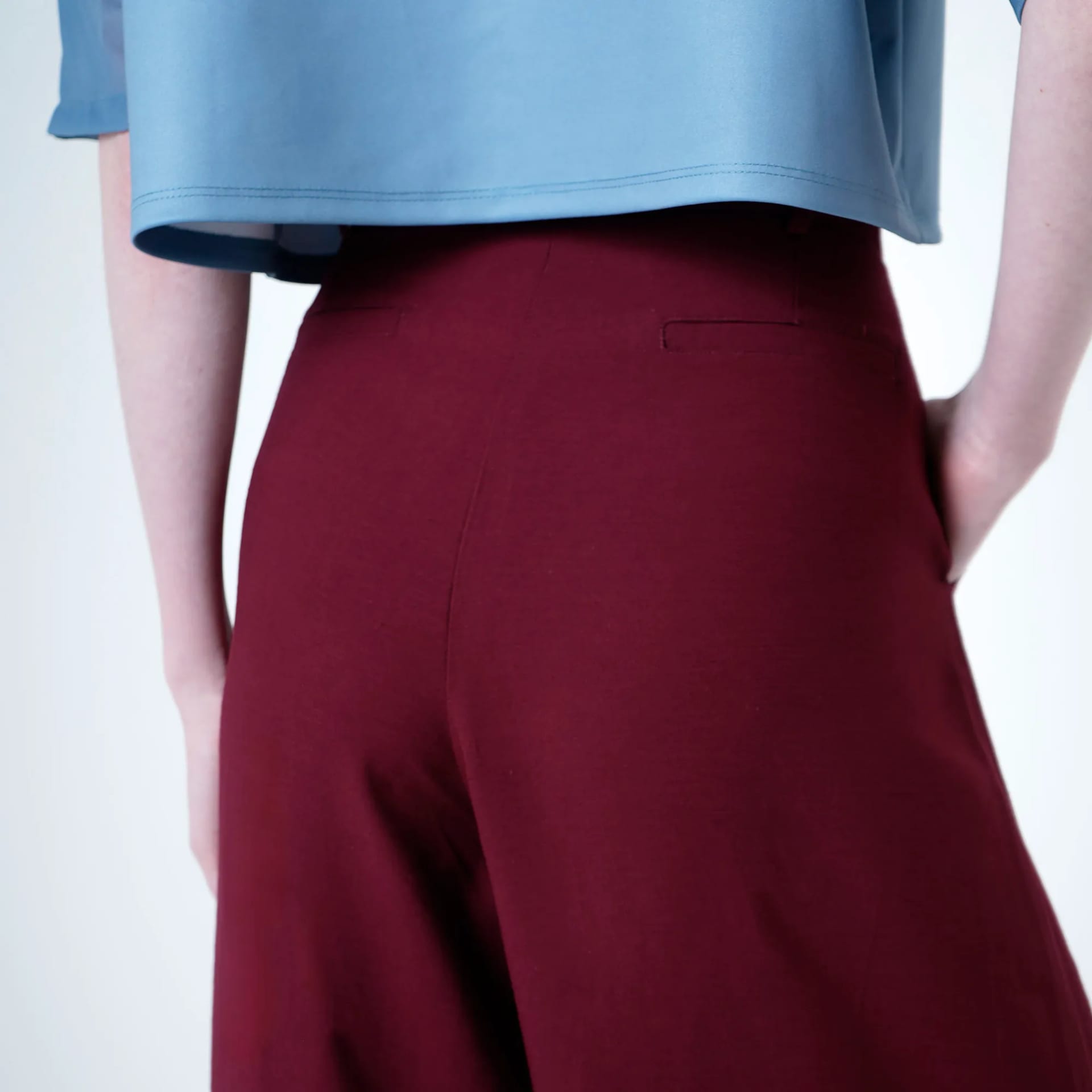 Pantalon Tiro Alto Bota Flare - imagen 2