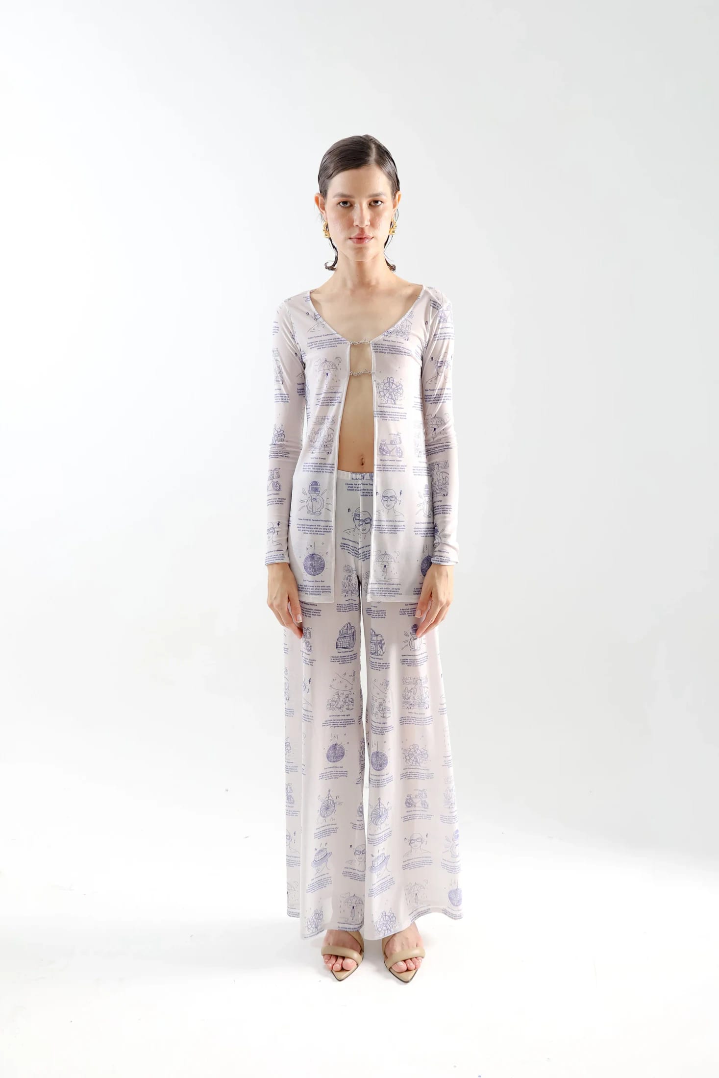 'Patents' Mesh Pants - imagen 9