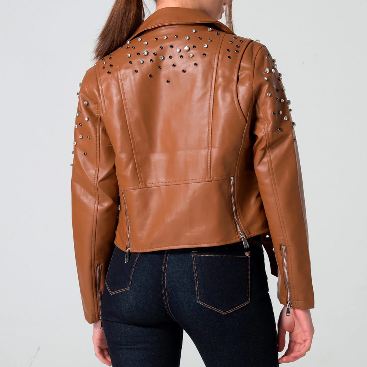 Chaqueta Sintetica Biker Crystal - imagen 20