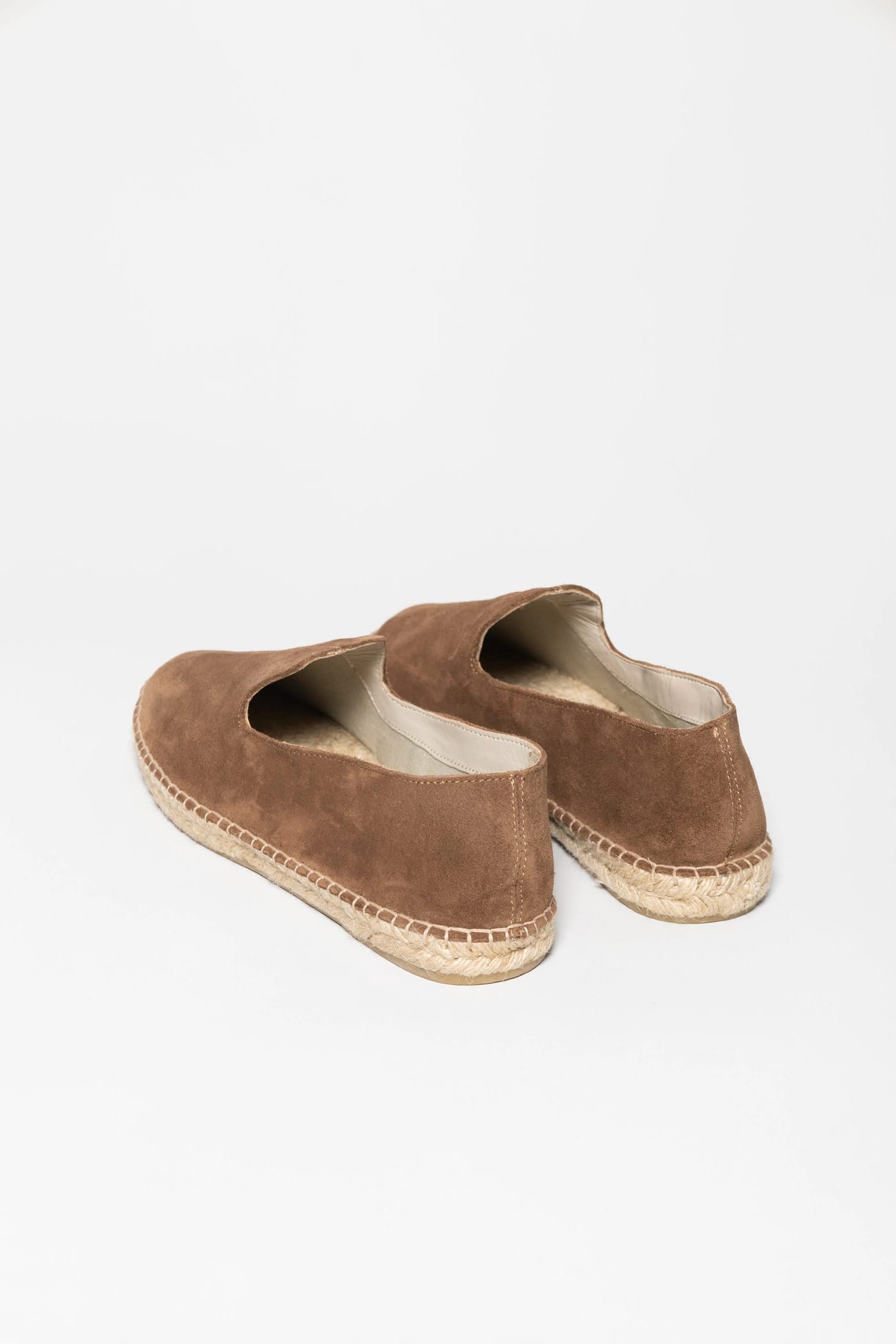 Men's leather espadrille stone - imagen 3