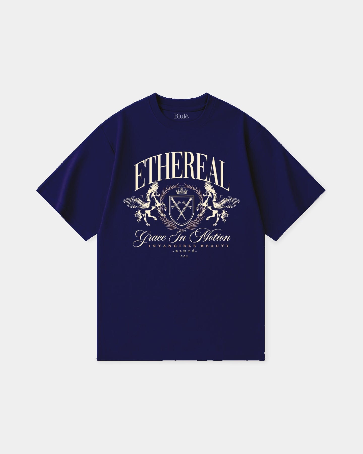 Oversized T Shirt Ethereal Blue Navy - imagen 1