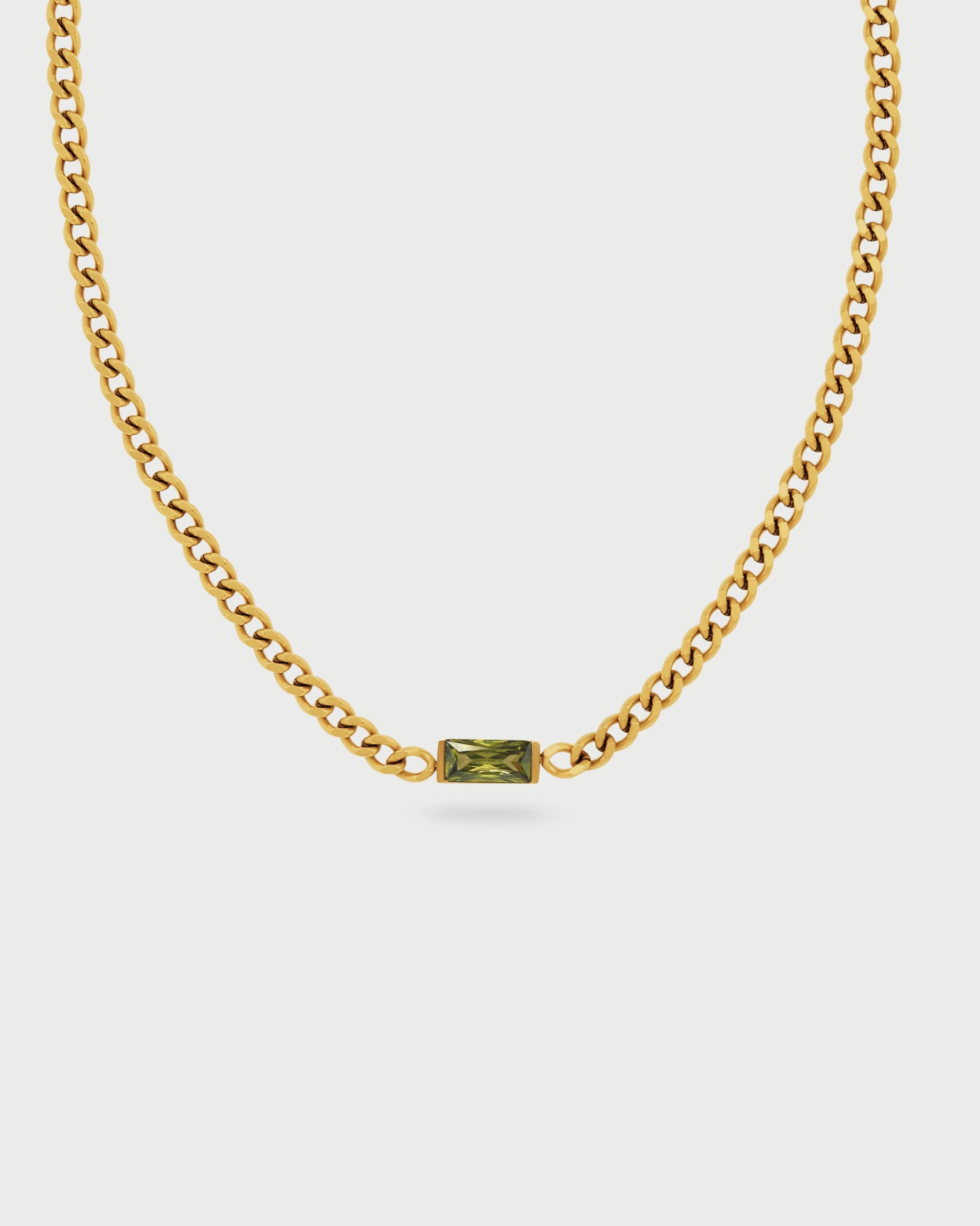 Collar Eslabones Olivine - imagen 5