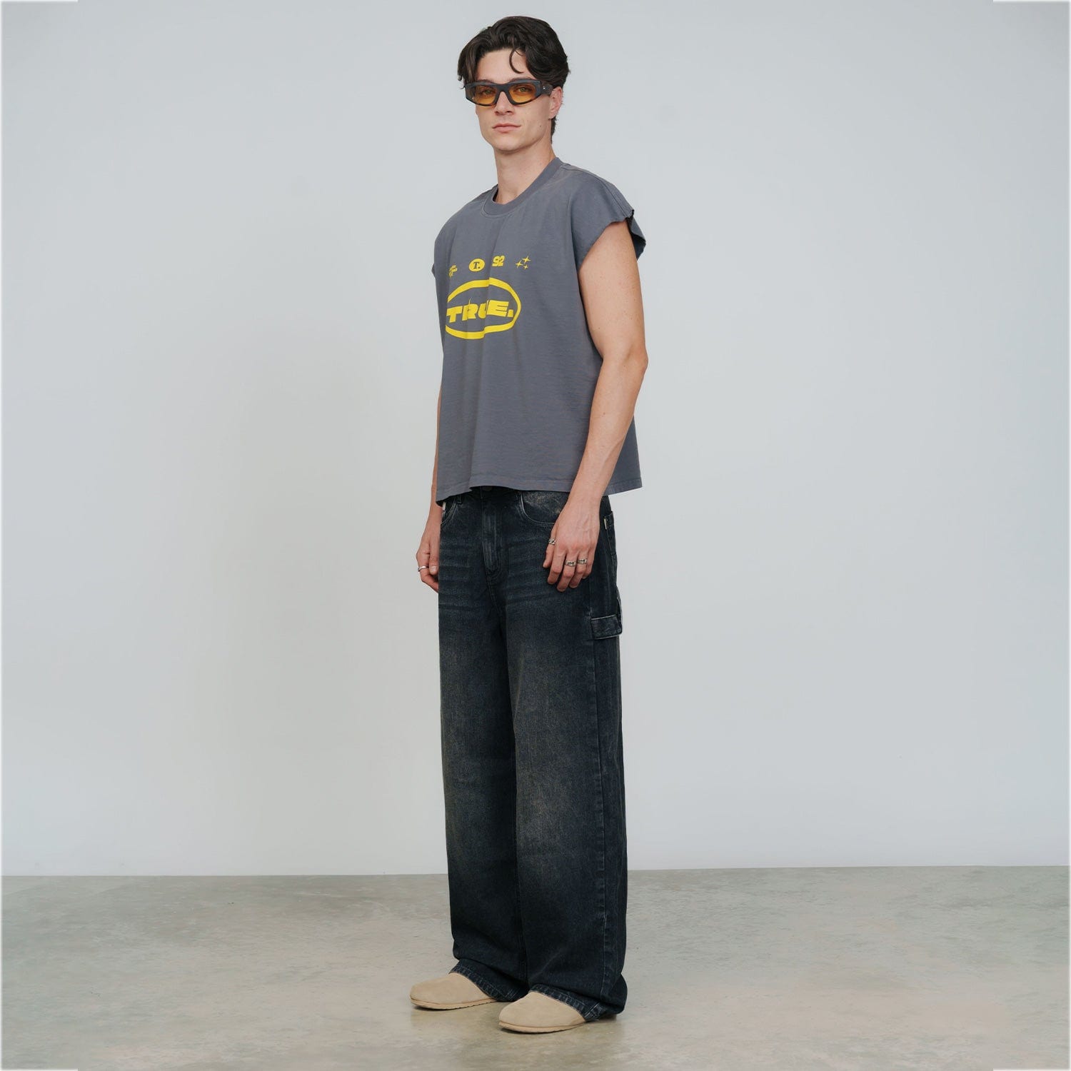 Intuition Sleeveless Tee - Gray - imagen 4