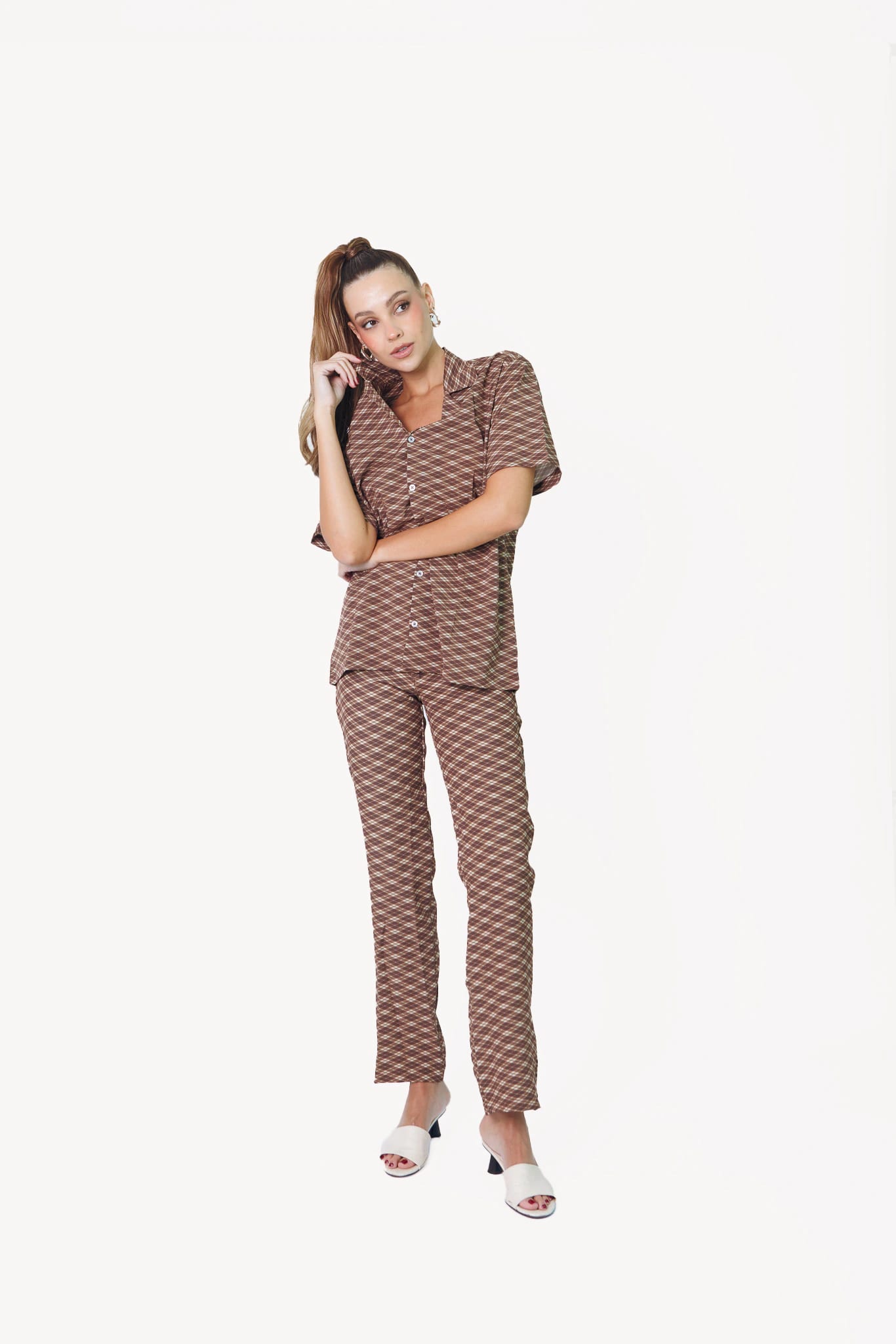 Camp Shirt in Cattail Plaid - imagen 6