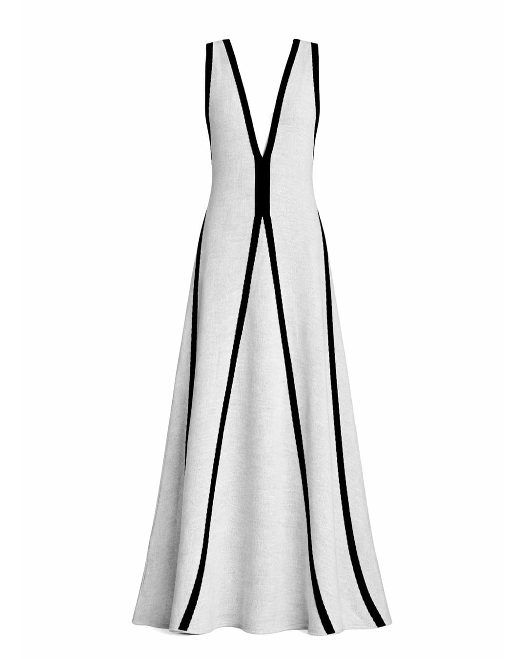 Vestido tejido con líneas asimétricas - imagen 8