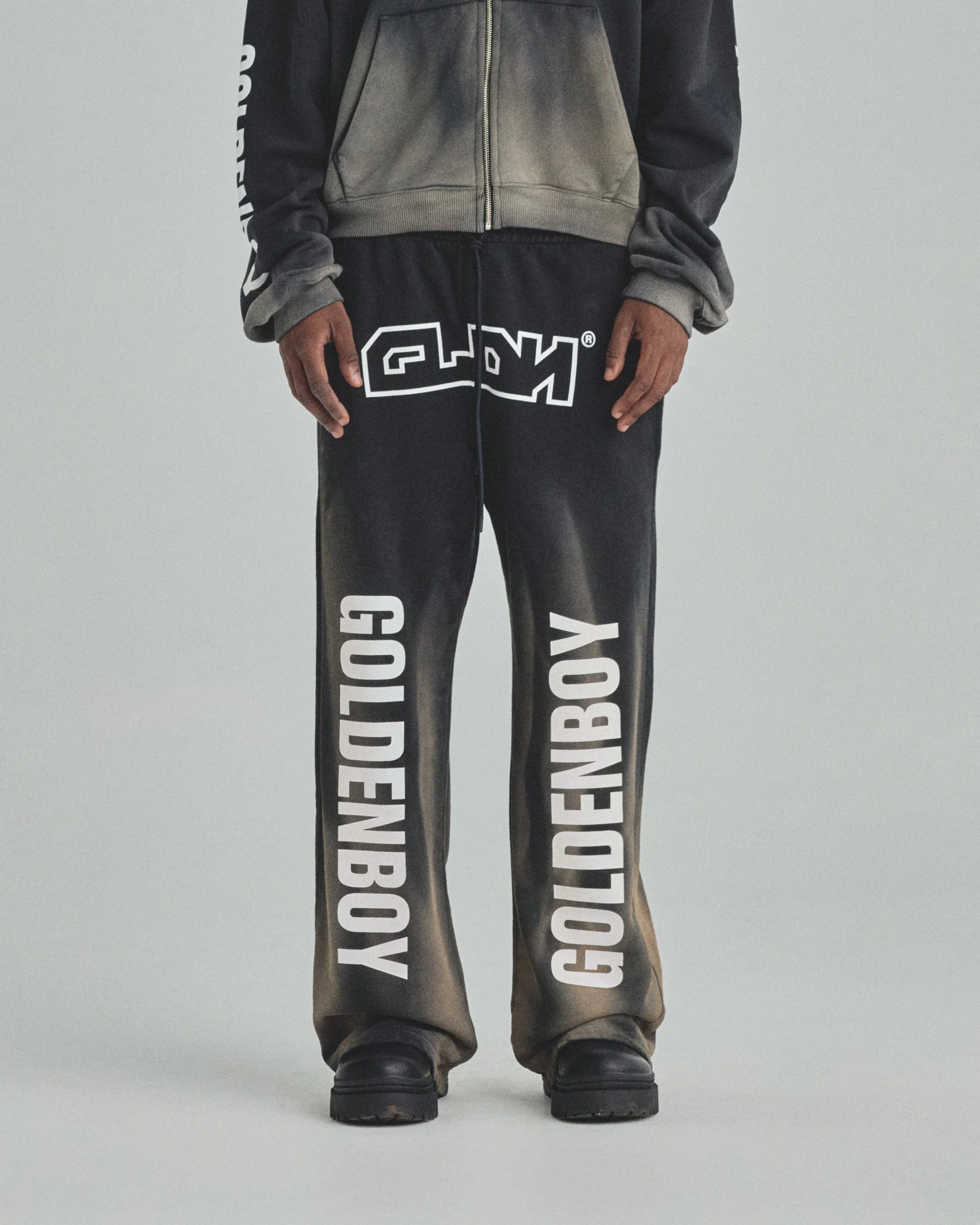 Spring Pray 4 Love Straight Pants Sandblast Gray Flame - imagen 2