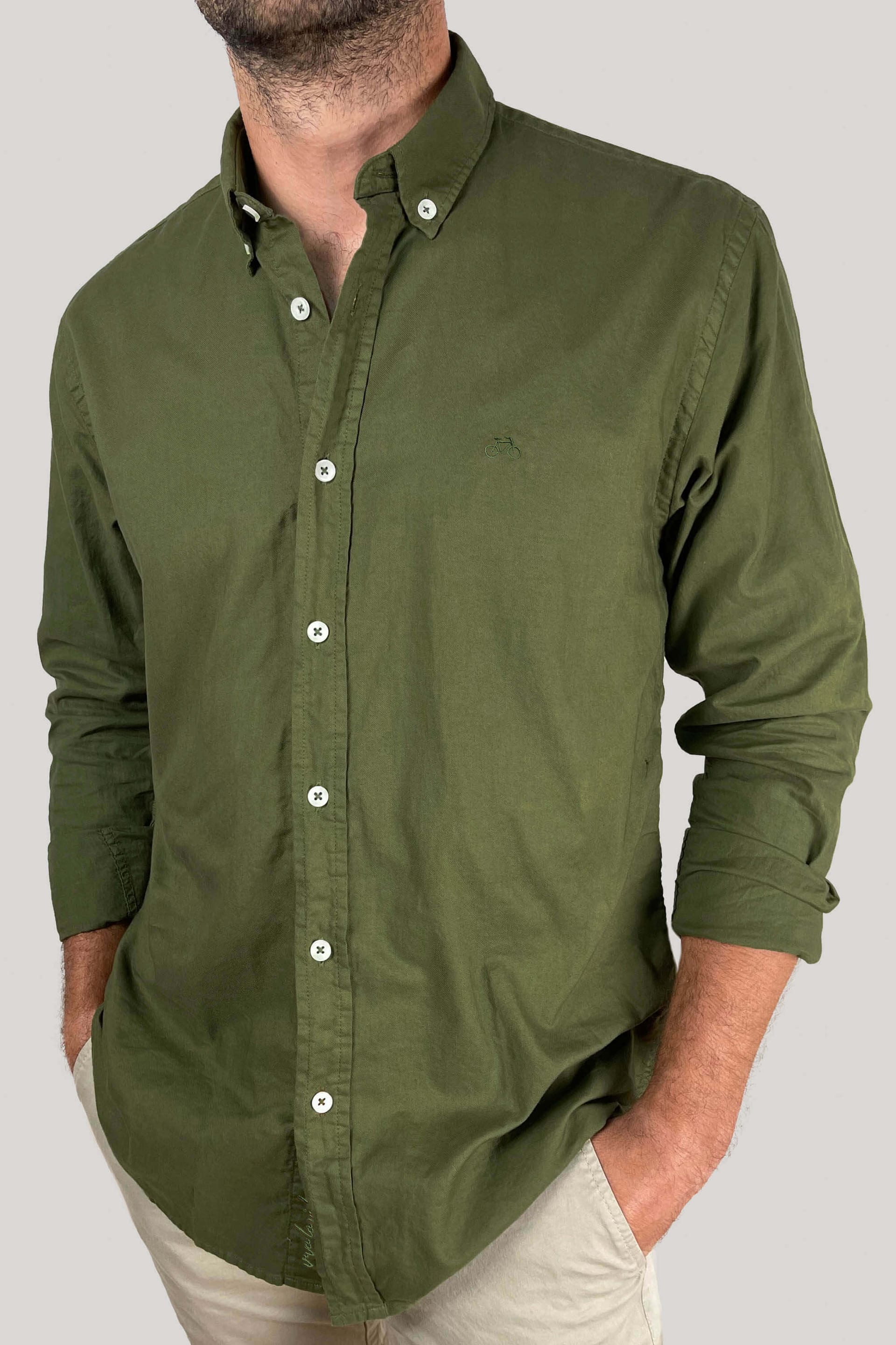 CAMISA OXFORD MILITAR - imagen 2