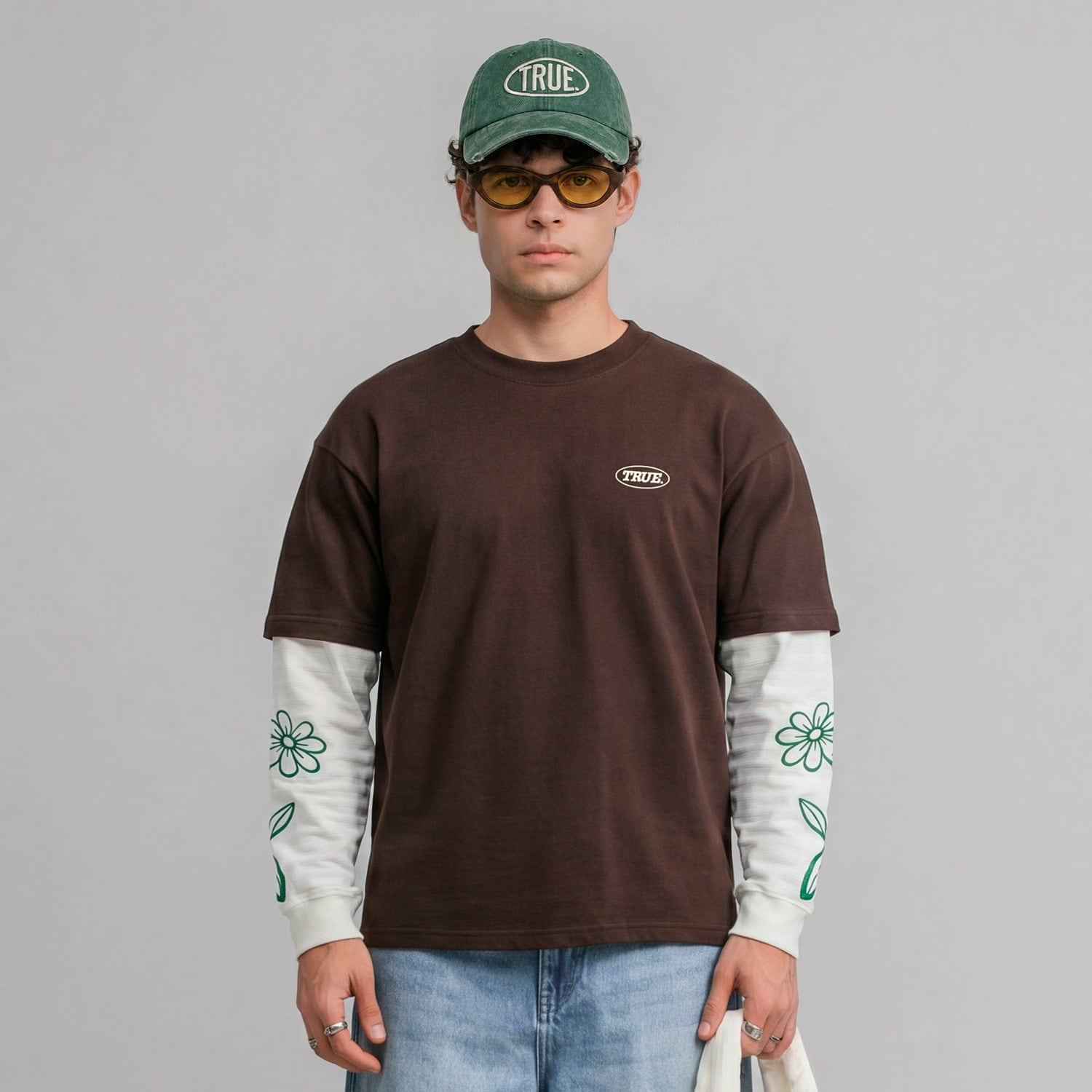 True Way Boxy LS - Brown - imagen 2