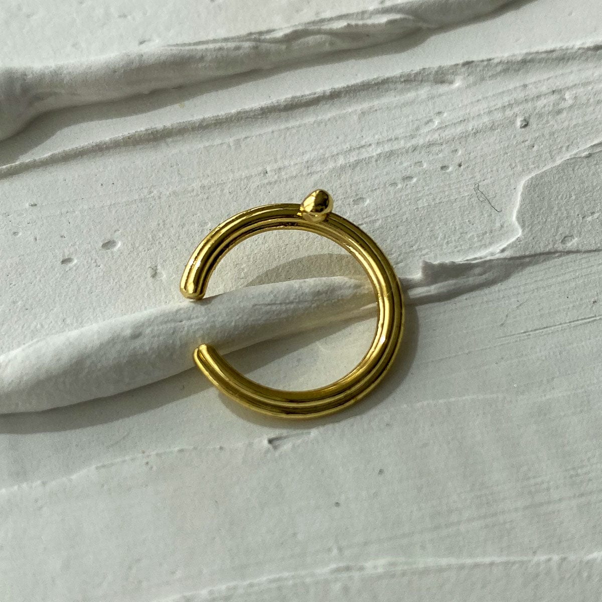 EAR CUFF LAMELL GOLD - imagen 2