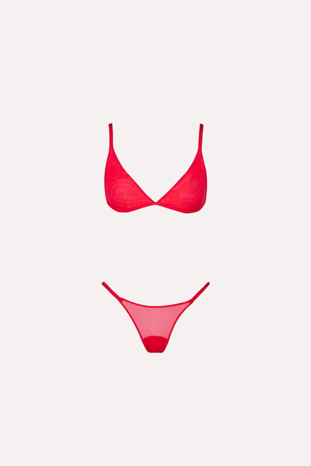 SET VOILE ROJO CEREZA - imagen 13