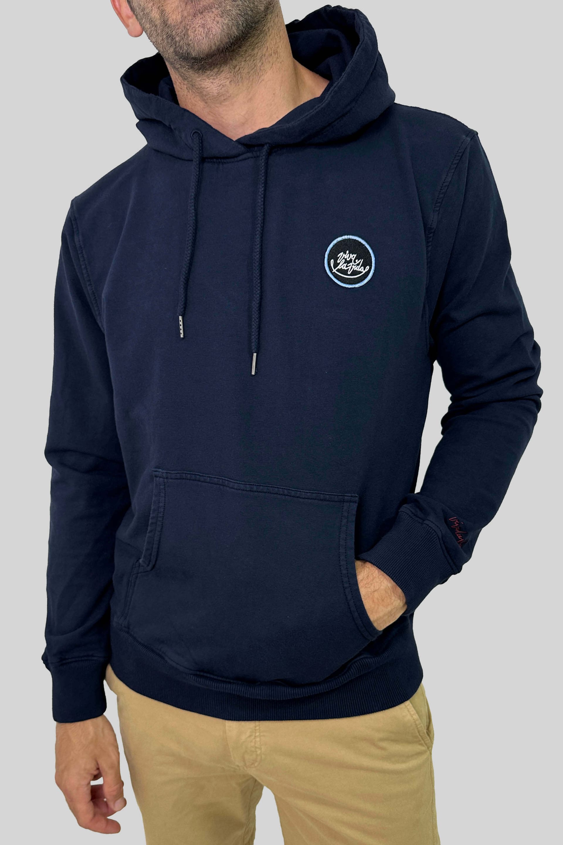 HOODIE VLV NAVY - imagen 1