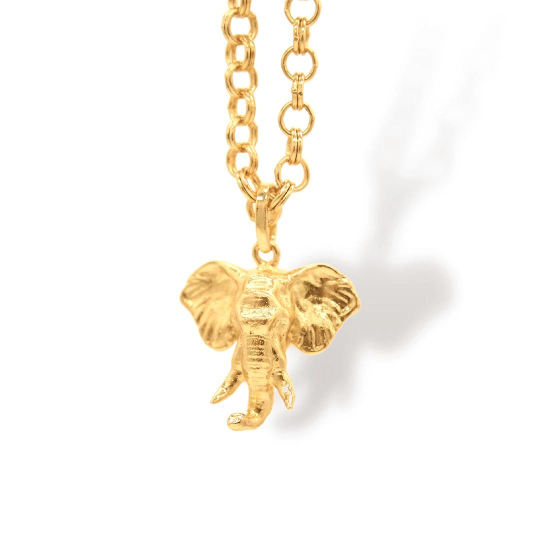 Cadena con cabeza de elefante - imagen 1