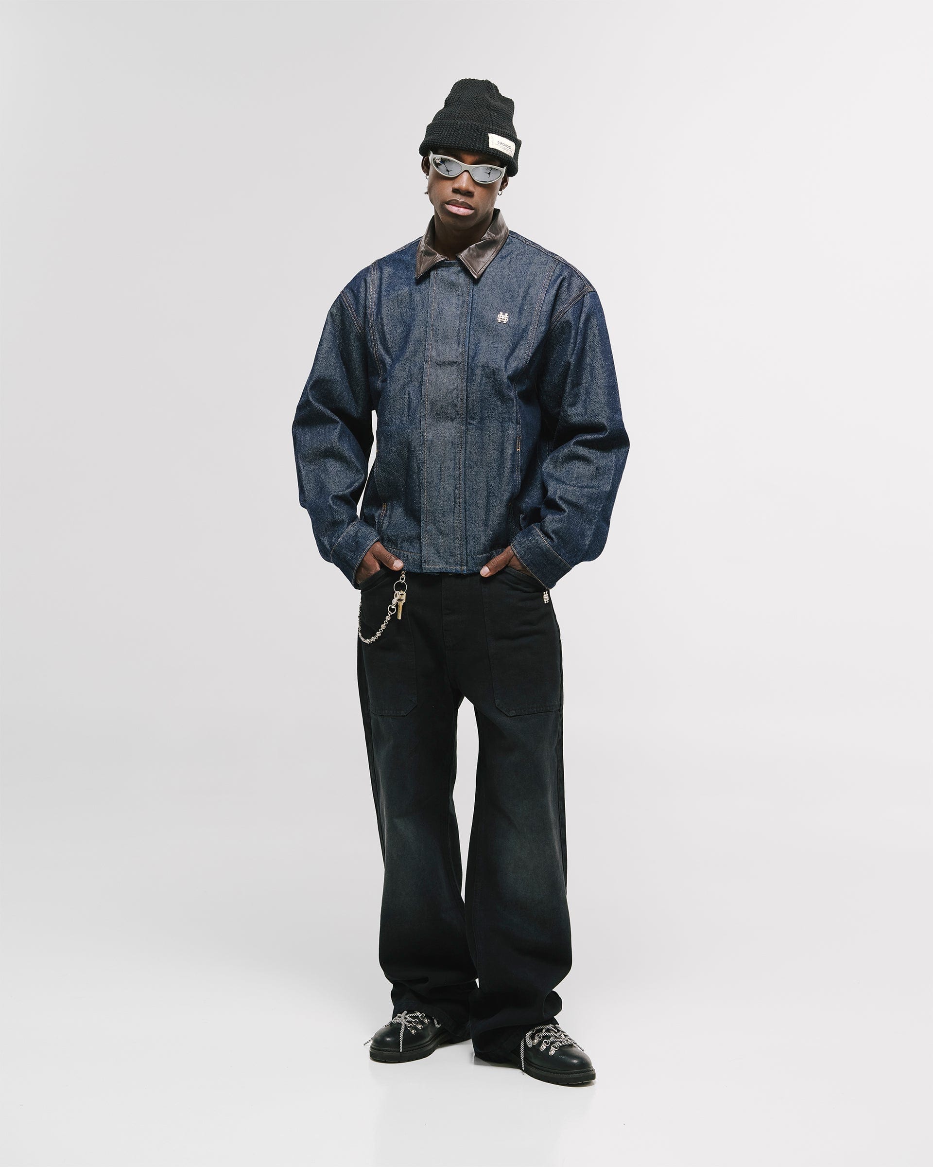 Aviator Denim Jacket - Raw - imagen 2