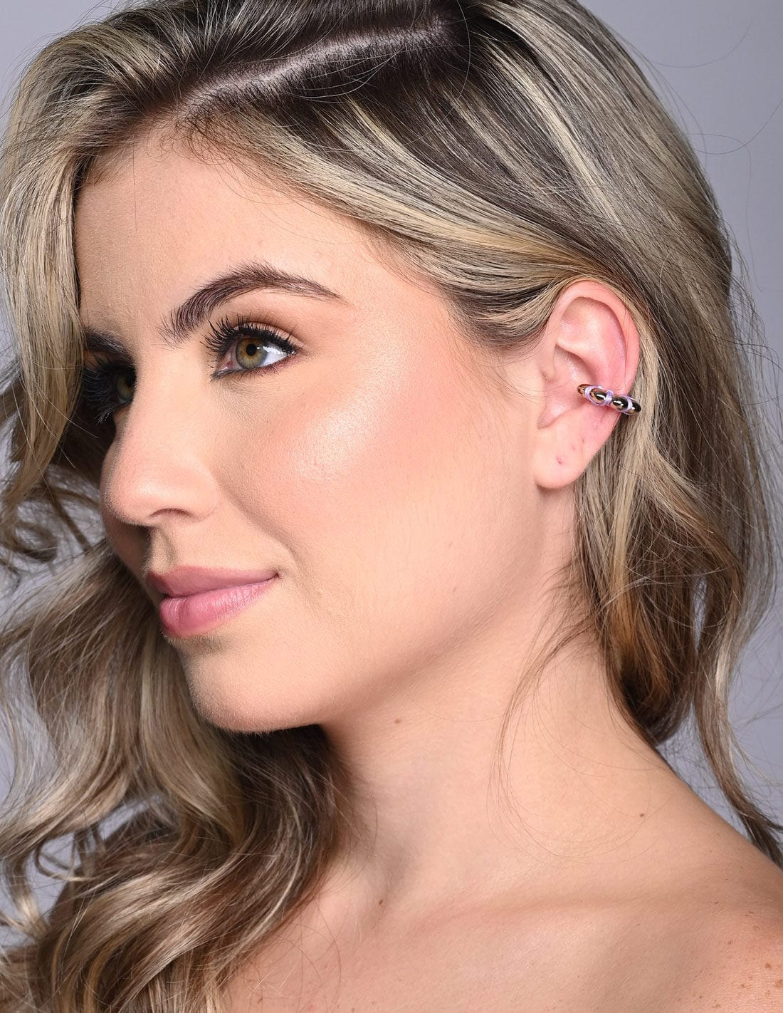 Ear Cuff Cloud Lilac - imagen 2