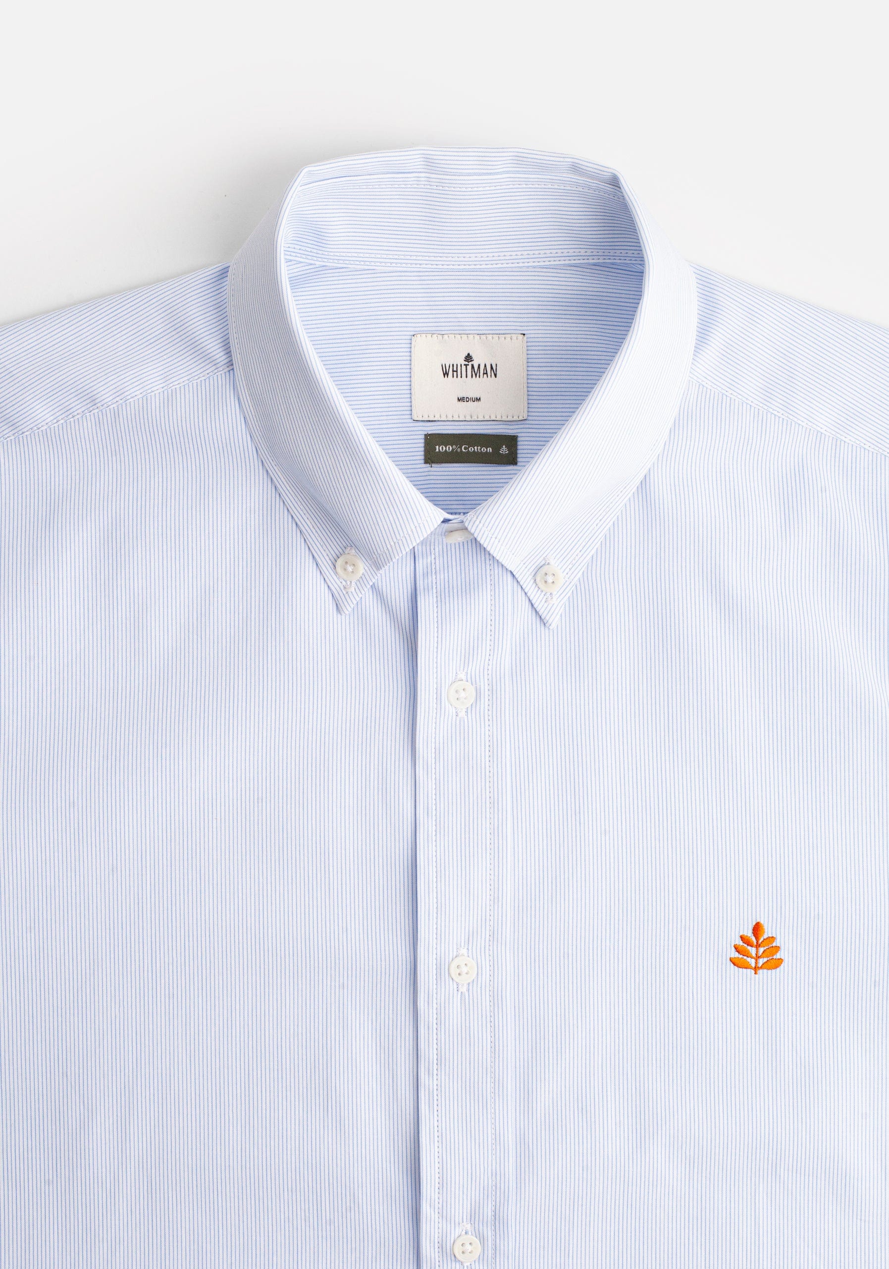 Camisa H CBD Rayas L-Nar Azul-Blanco - imagen 2