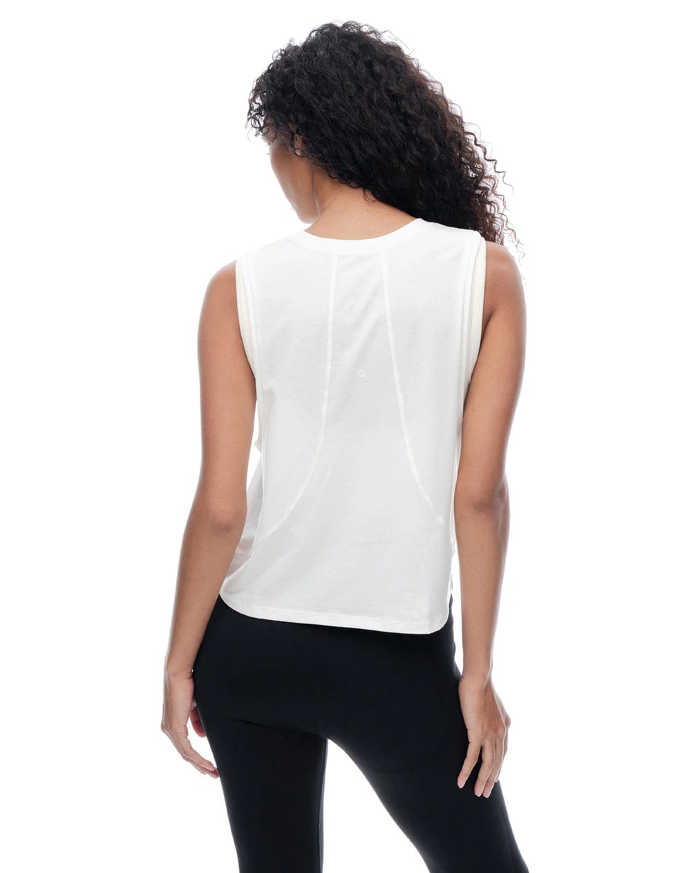 Camiseta regular blanca mujer - imagen 3