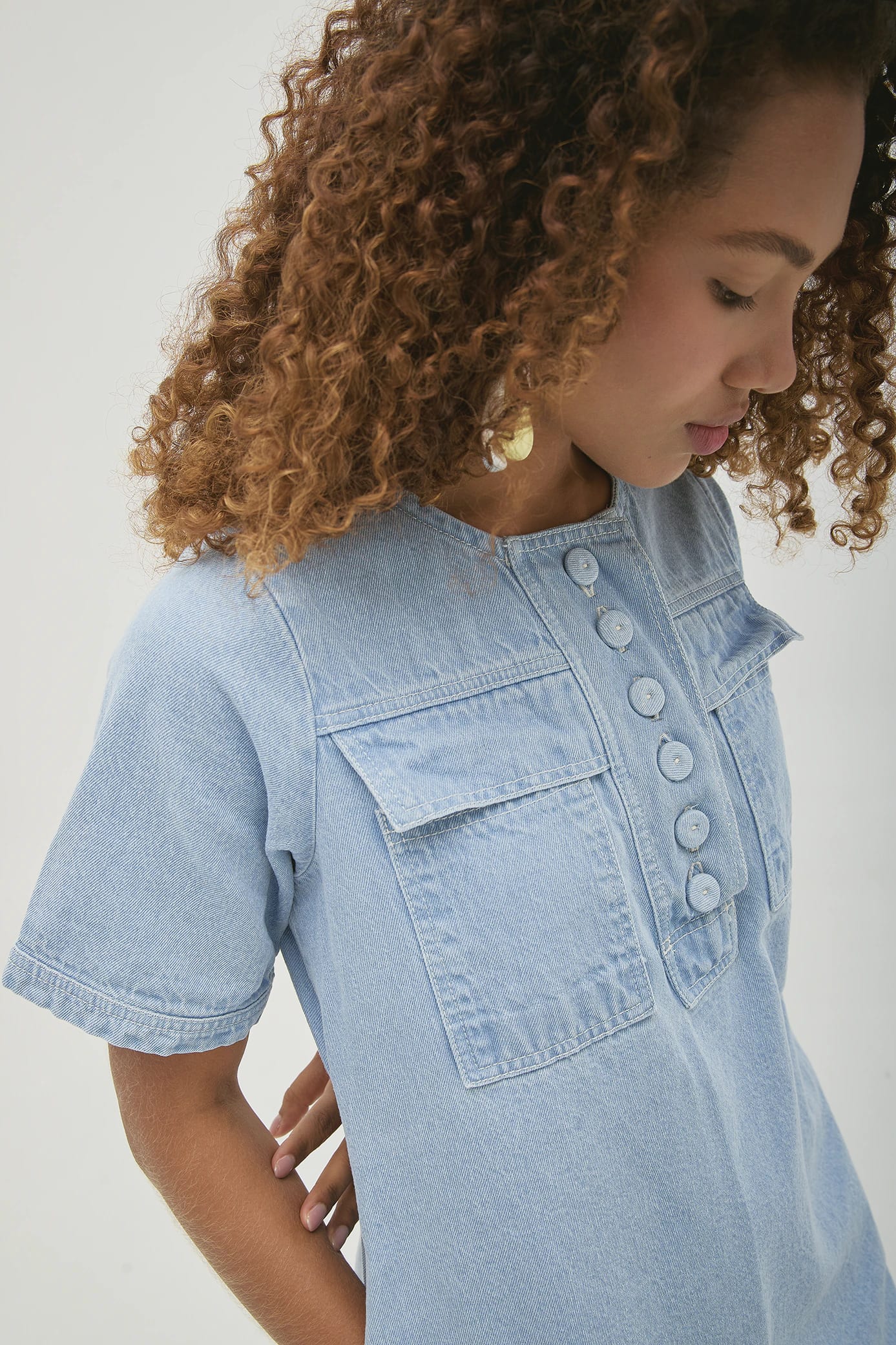 Vestido Brisa Denim - imagen 4