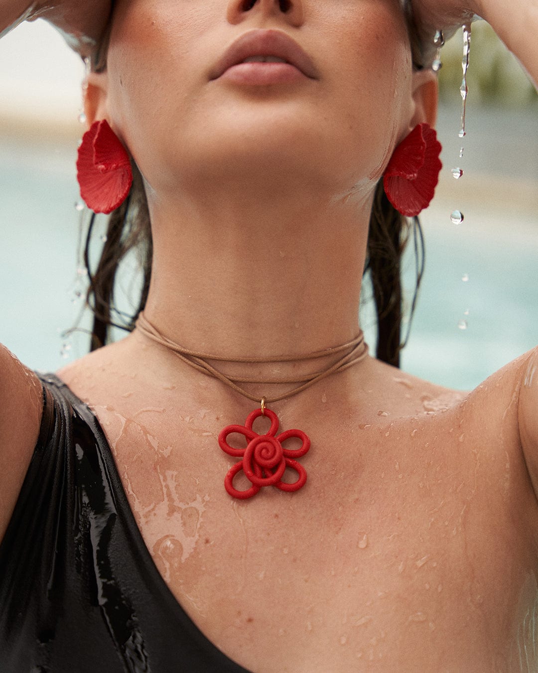 Zinnia Earrings - - imagen 2