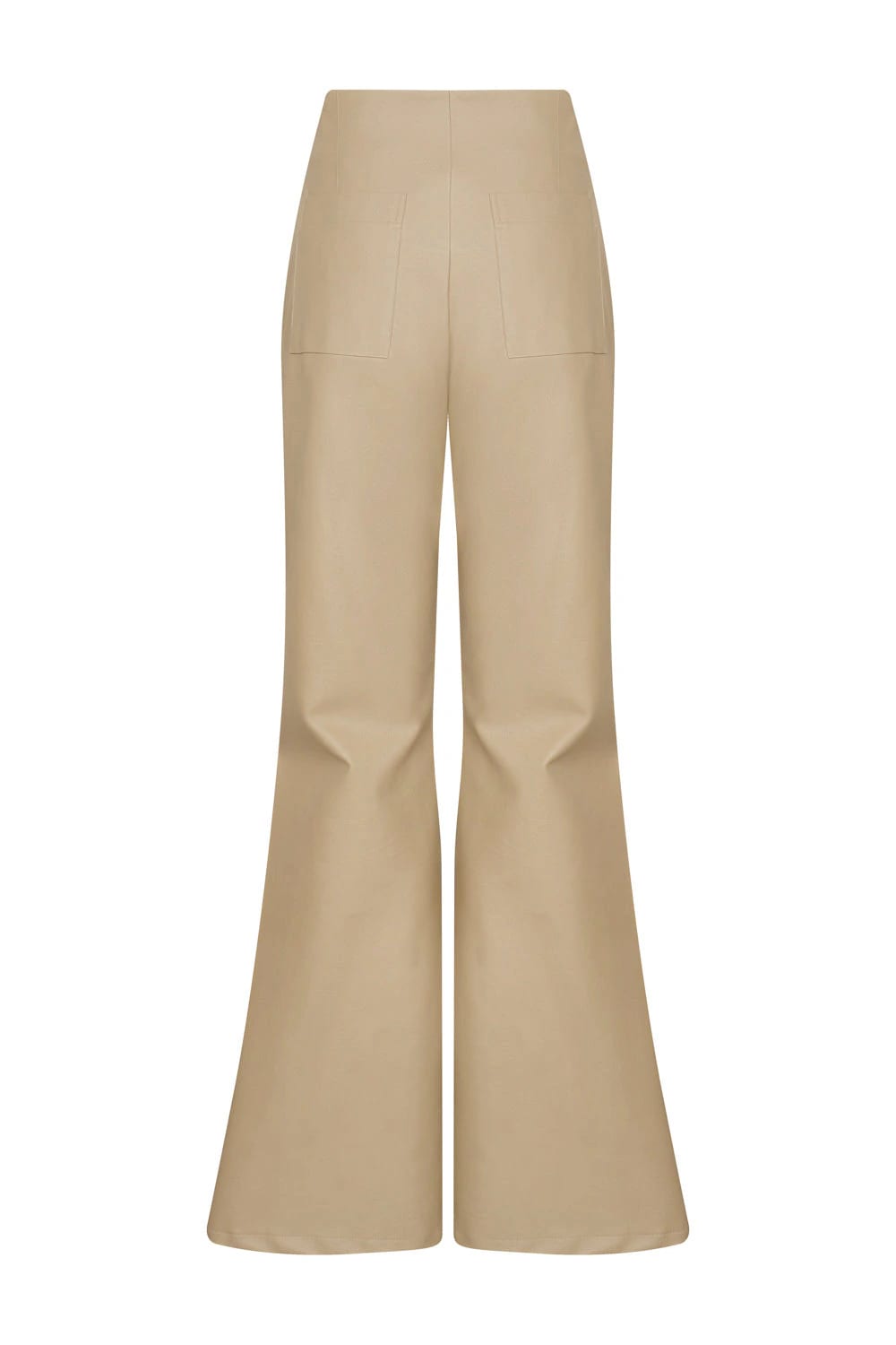 Pantalón Carlota Beige cuerina - imagen 3