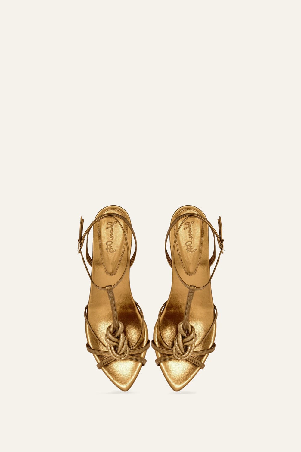 Delhi Dunes Heels in Gold & Black - imagen 3