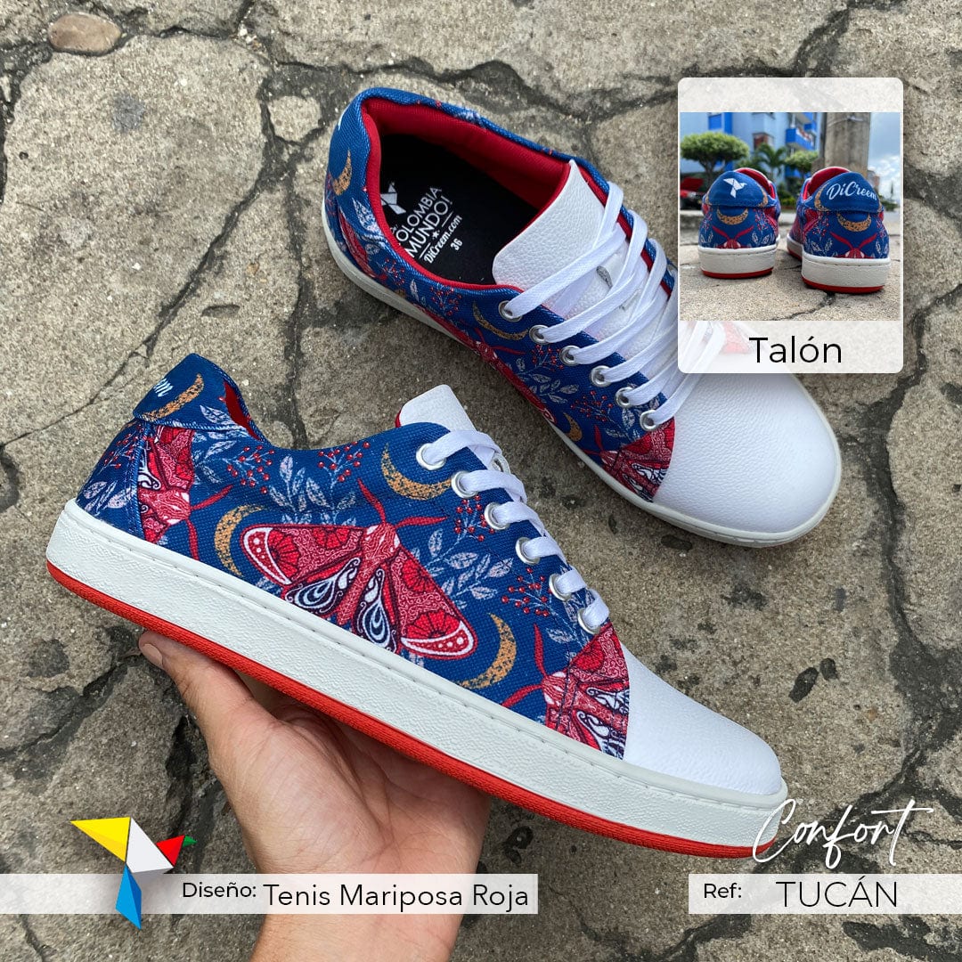 Mariposa Roja – Tenis TUCÁN - imagen 1