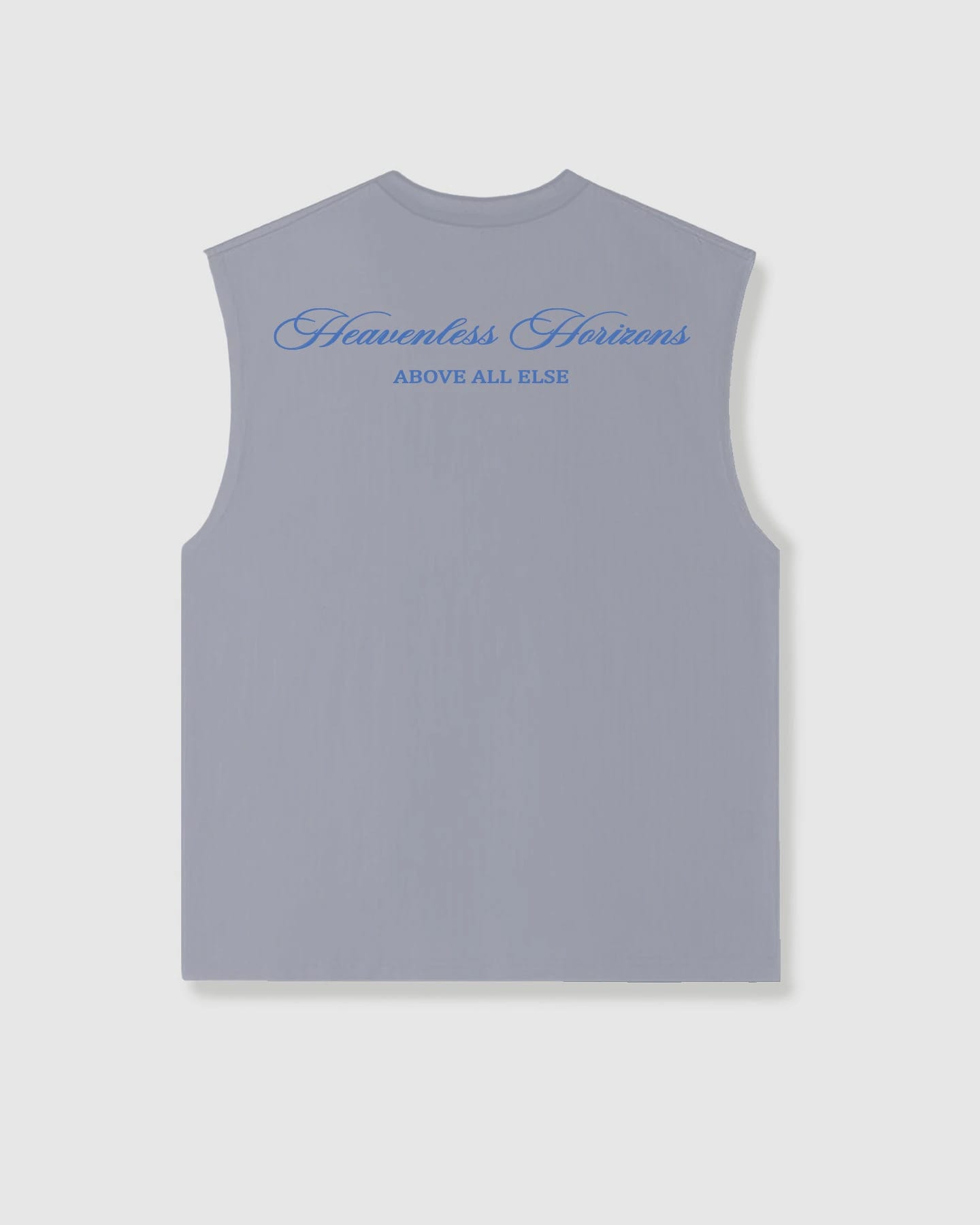 Oversized Sleeveless Higher Still Grey - imagen 2