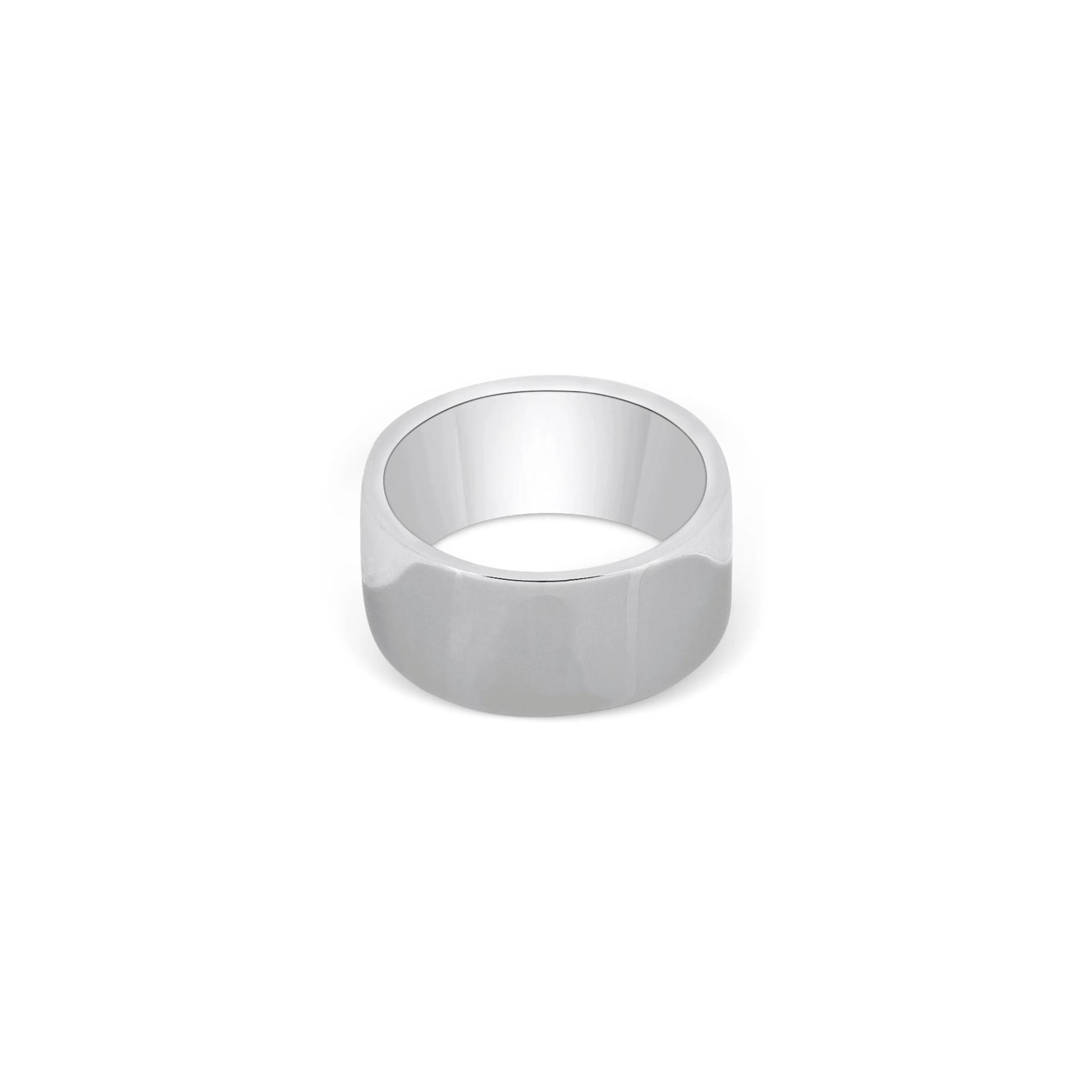 BAND RING 11MM | ANILLO EN PLATA LEY 950 - imagen 1