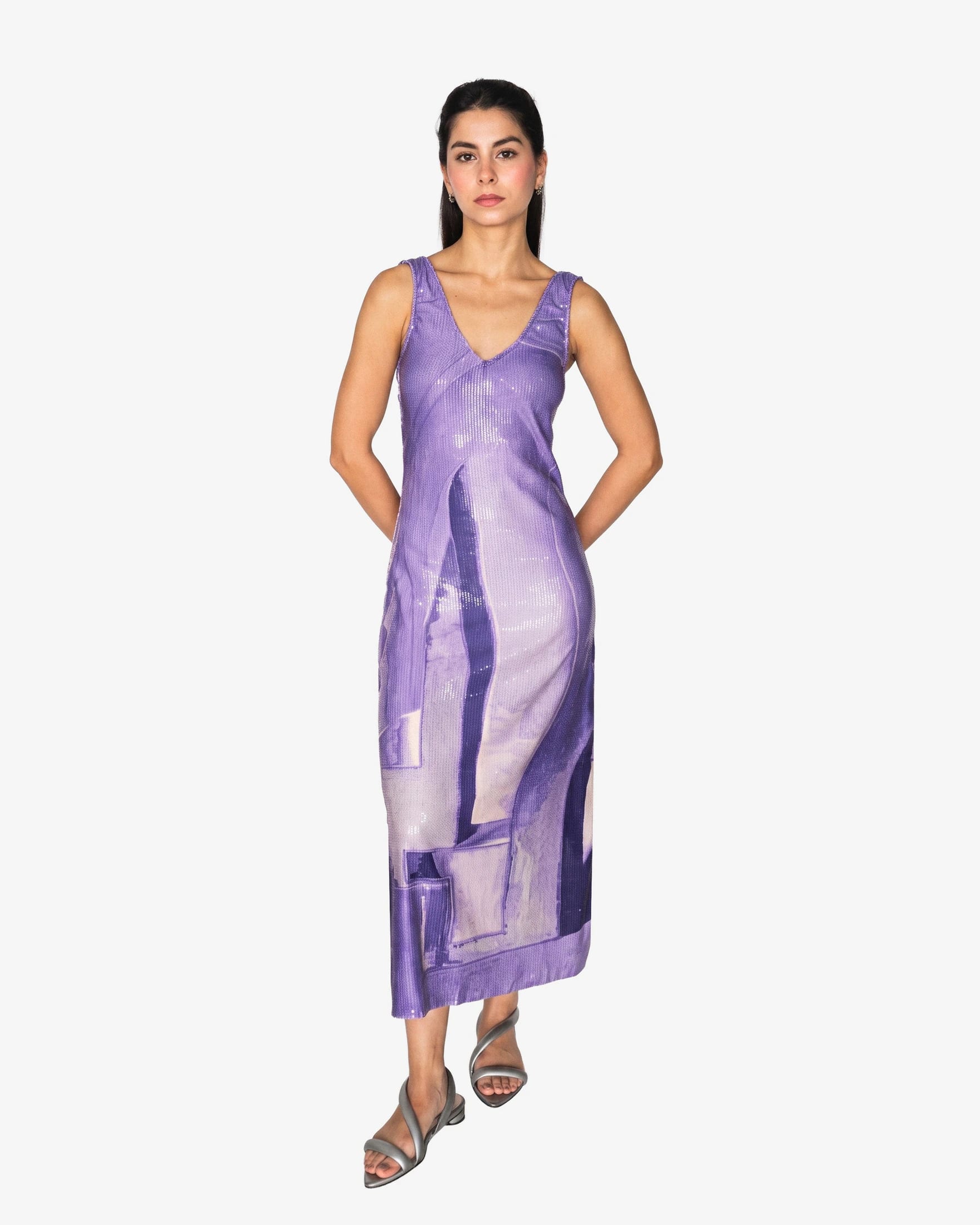 Violet Column Dress - imagen 1