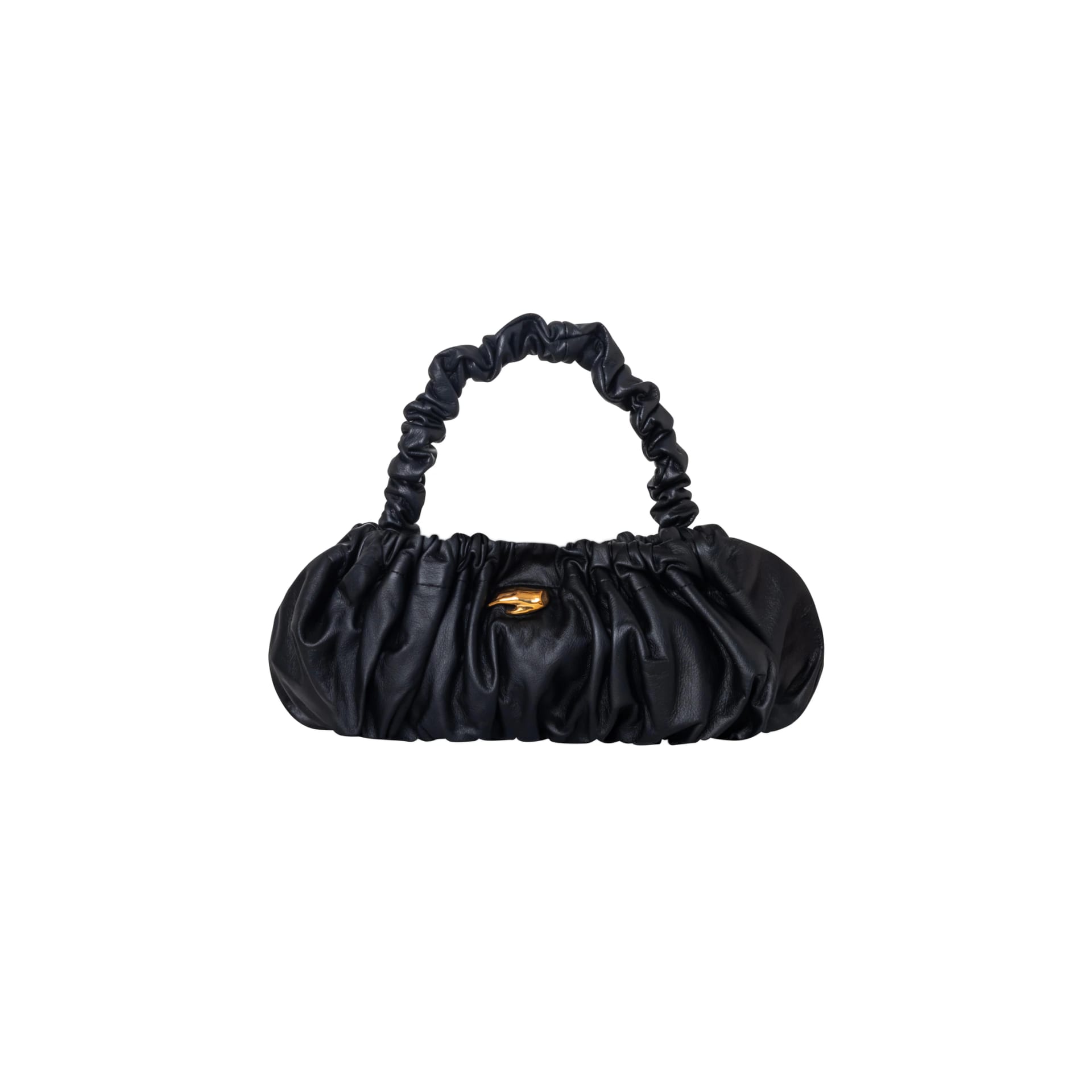 Pierre M Black Leather Bag - imagen 4