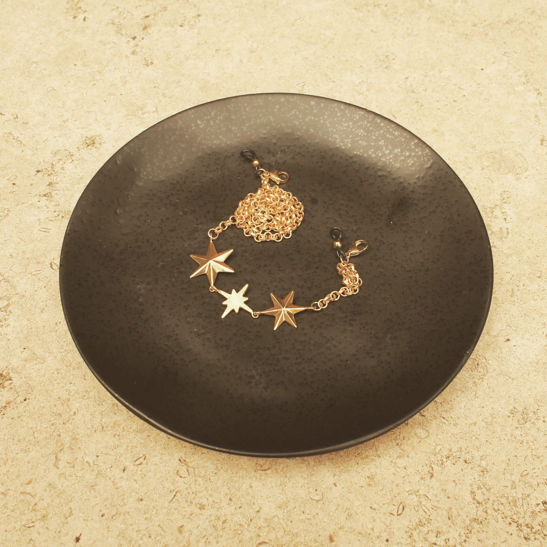 Cadena para gafas con estrellas - imagen 3