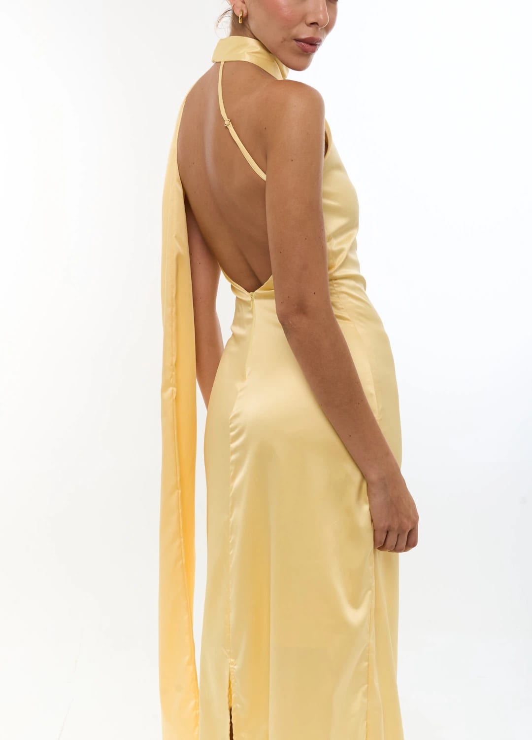 Vestido Maid Of Honor Amarillo - imagen 4