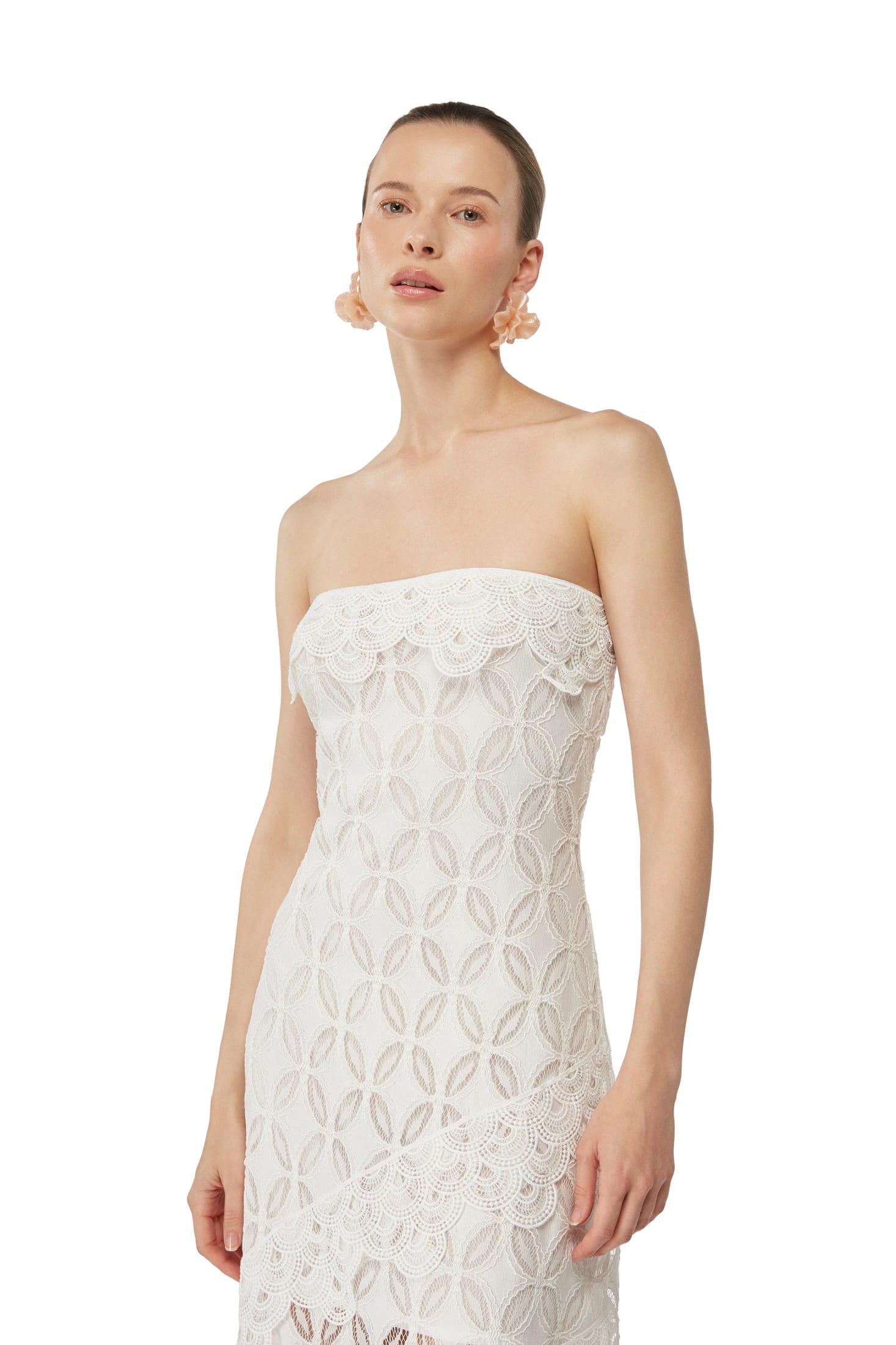 AZURA MIDI DRESS WHITE - imagen 2