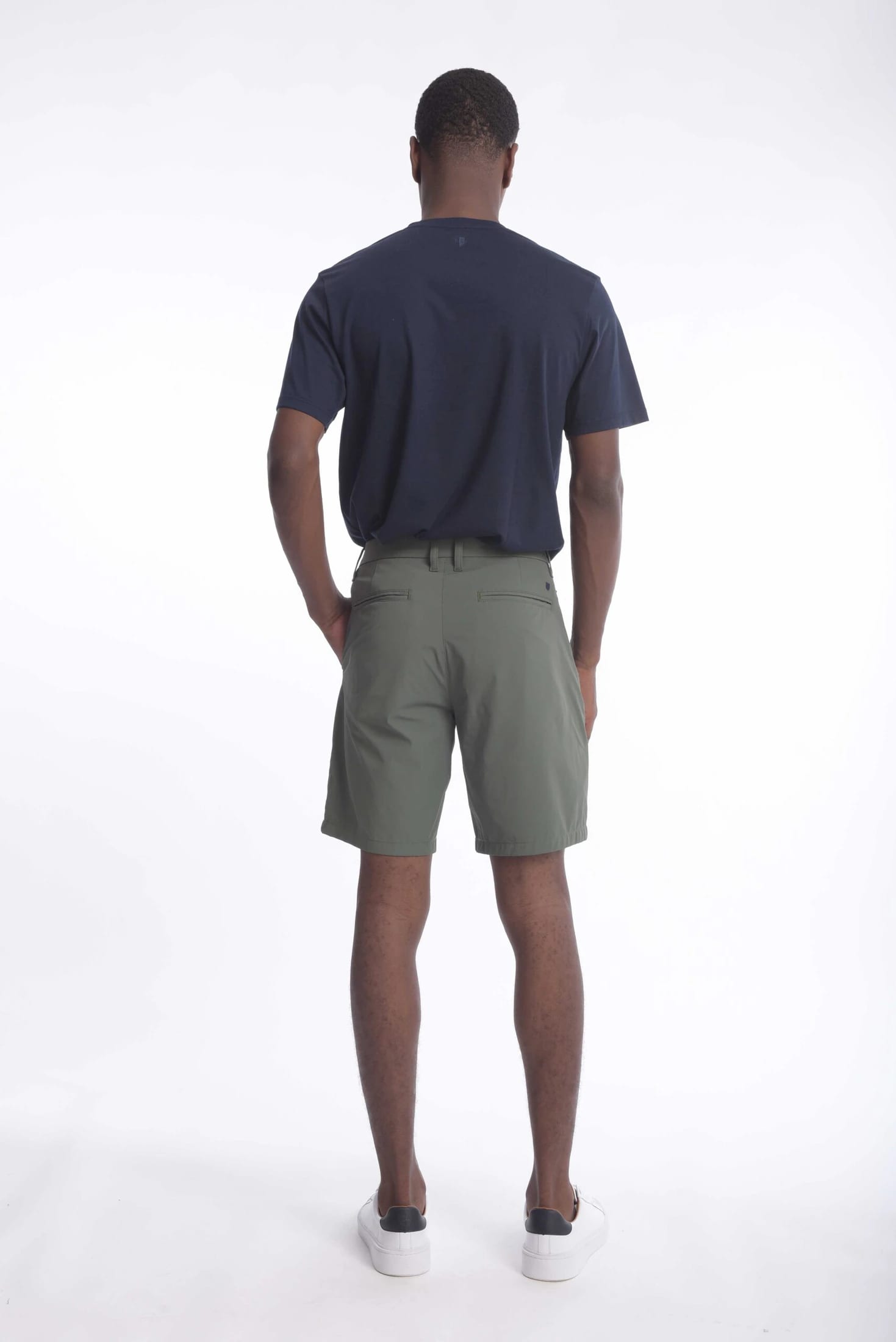 T-shirt Slim Fit 100% Algodón Azul Navy - imagen 3