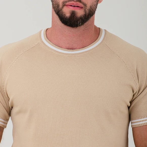 T-SHIRT MODA TEJIDO HOMBRE - imagen 3