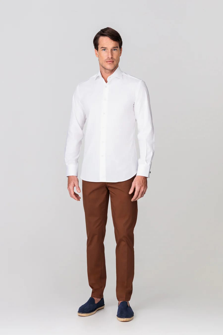 men’s cotton shirt white rx slim - imagen 10