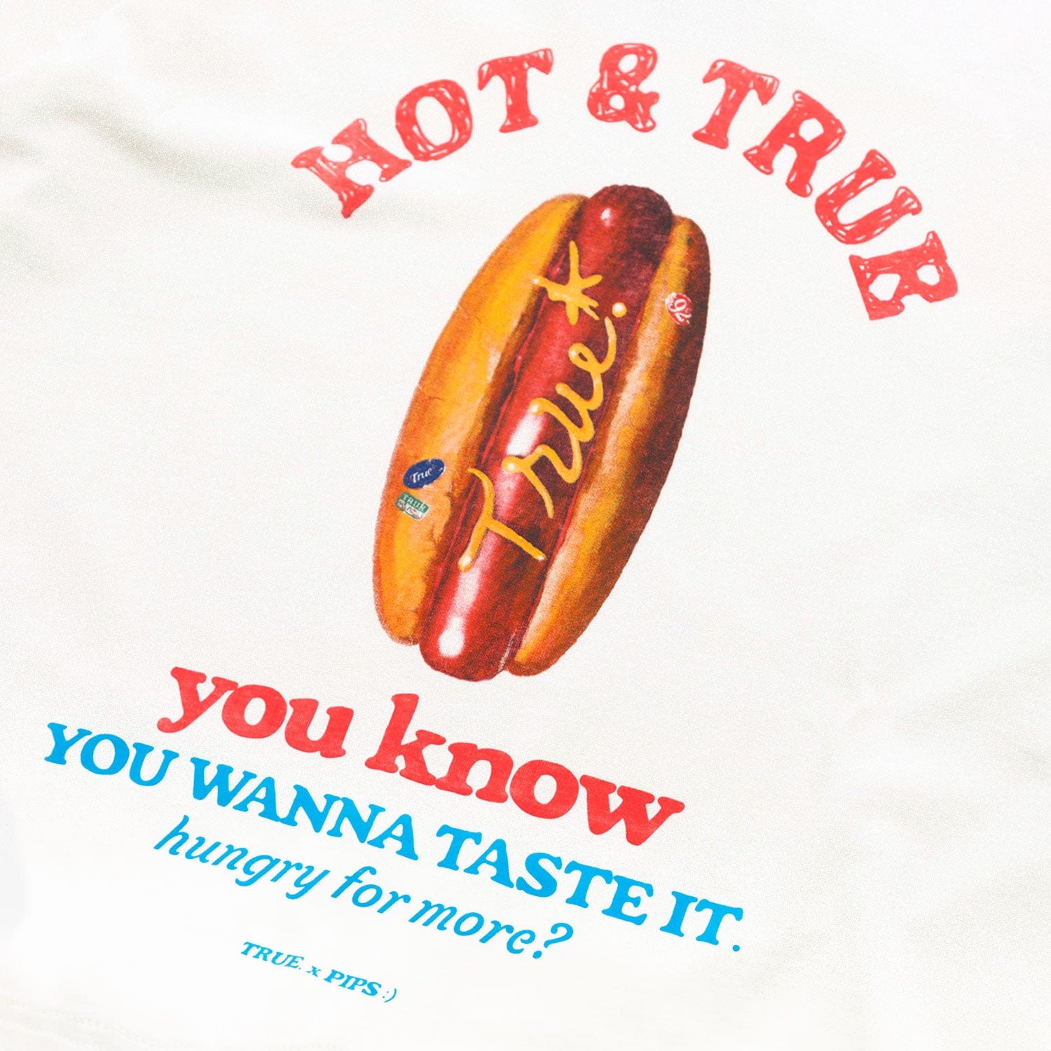 Hungry Boxy Tee - Cream - imagen 4
