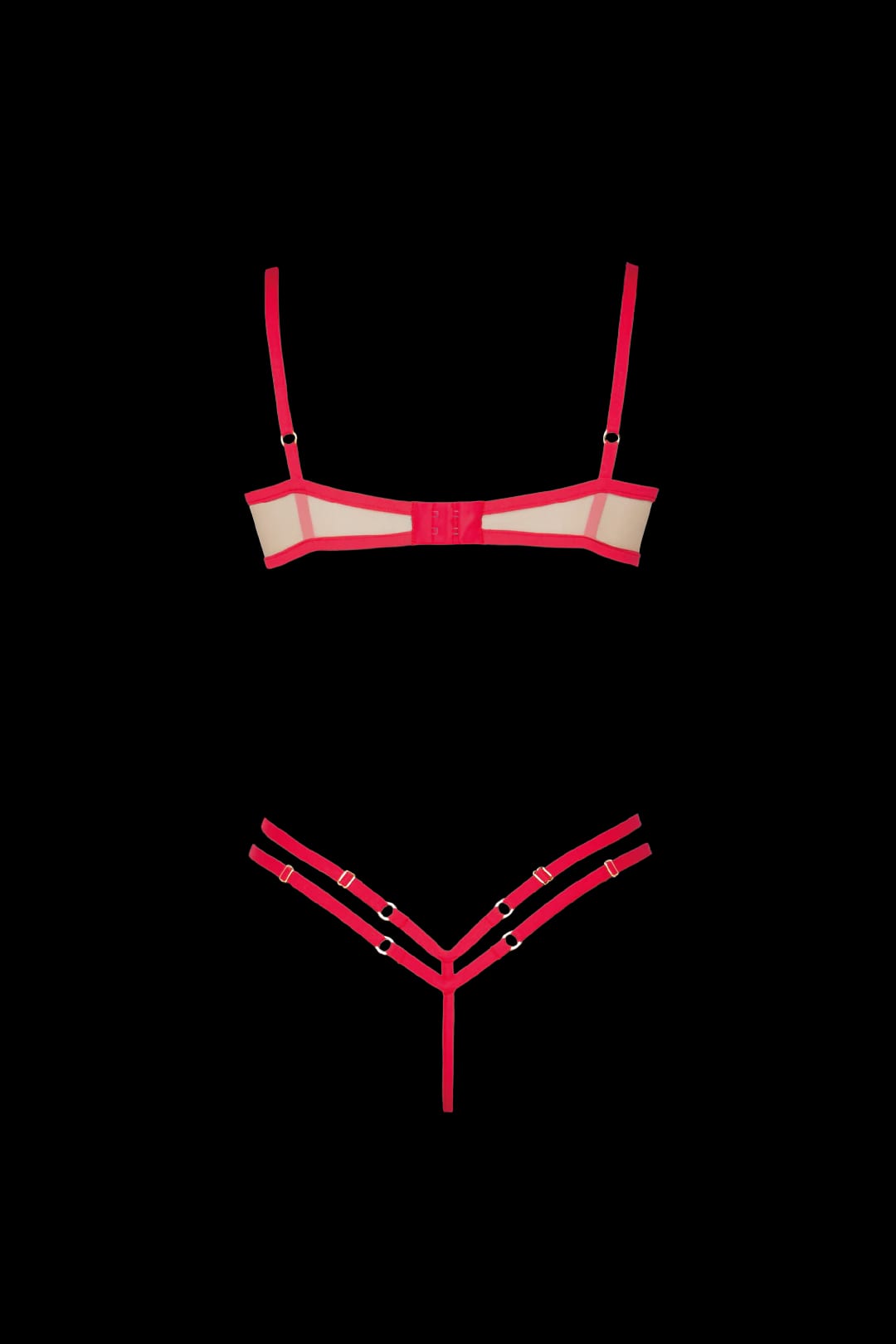 SET AGUSTINA ROJO CEREZA - imagen 5