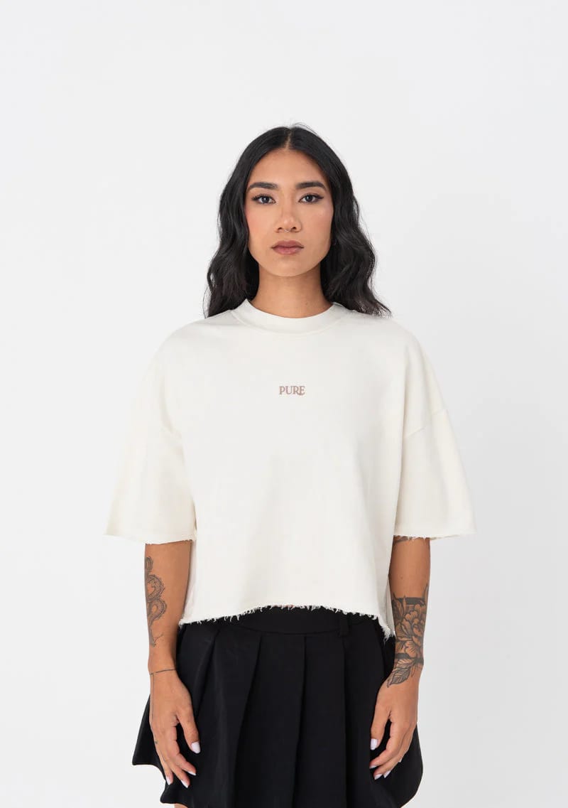 Atelier Cream Crop top - imagen 3