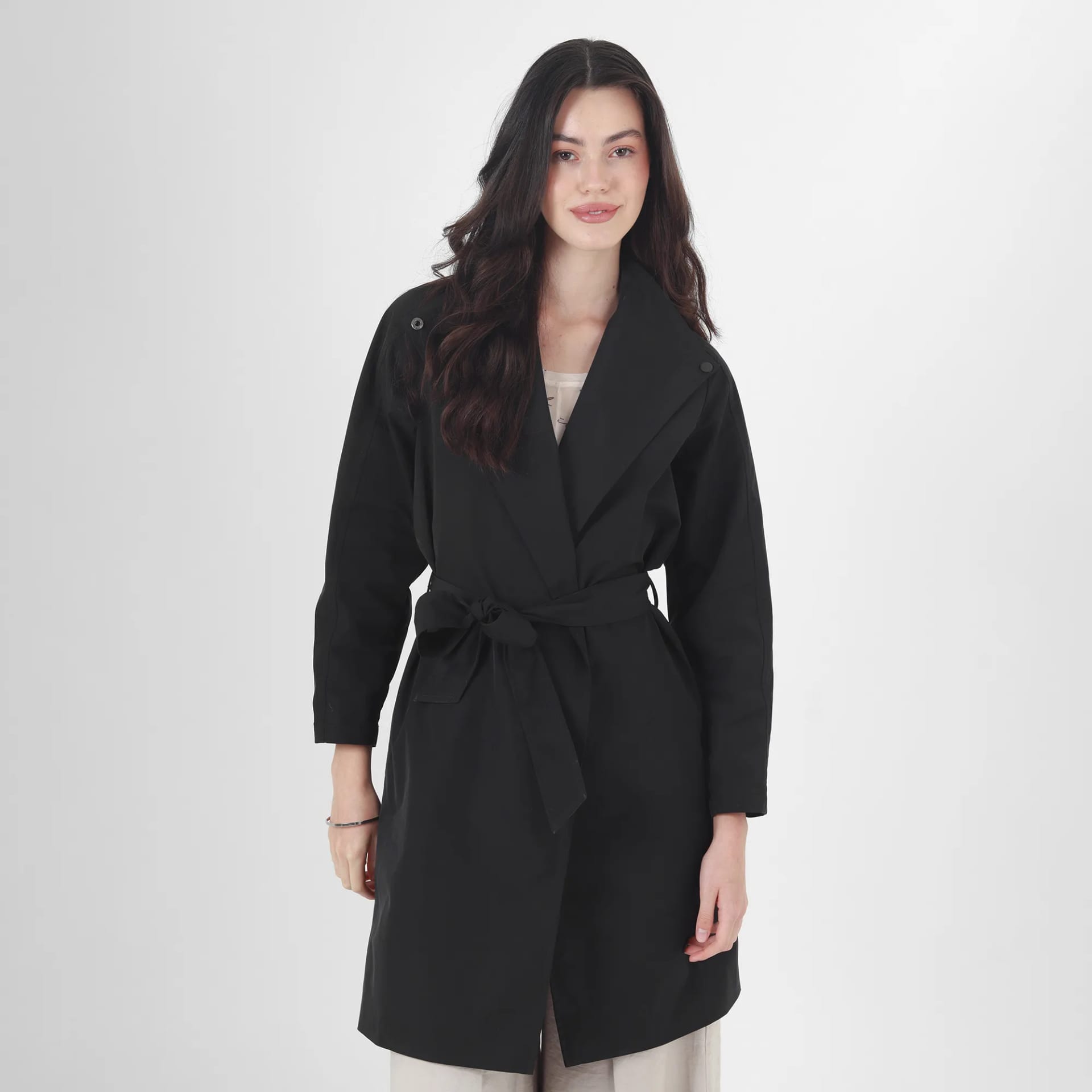 Chaqueta Cuello Solapa Manga Larga - imagen 2