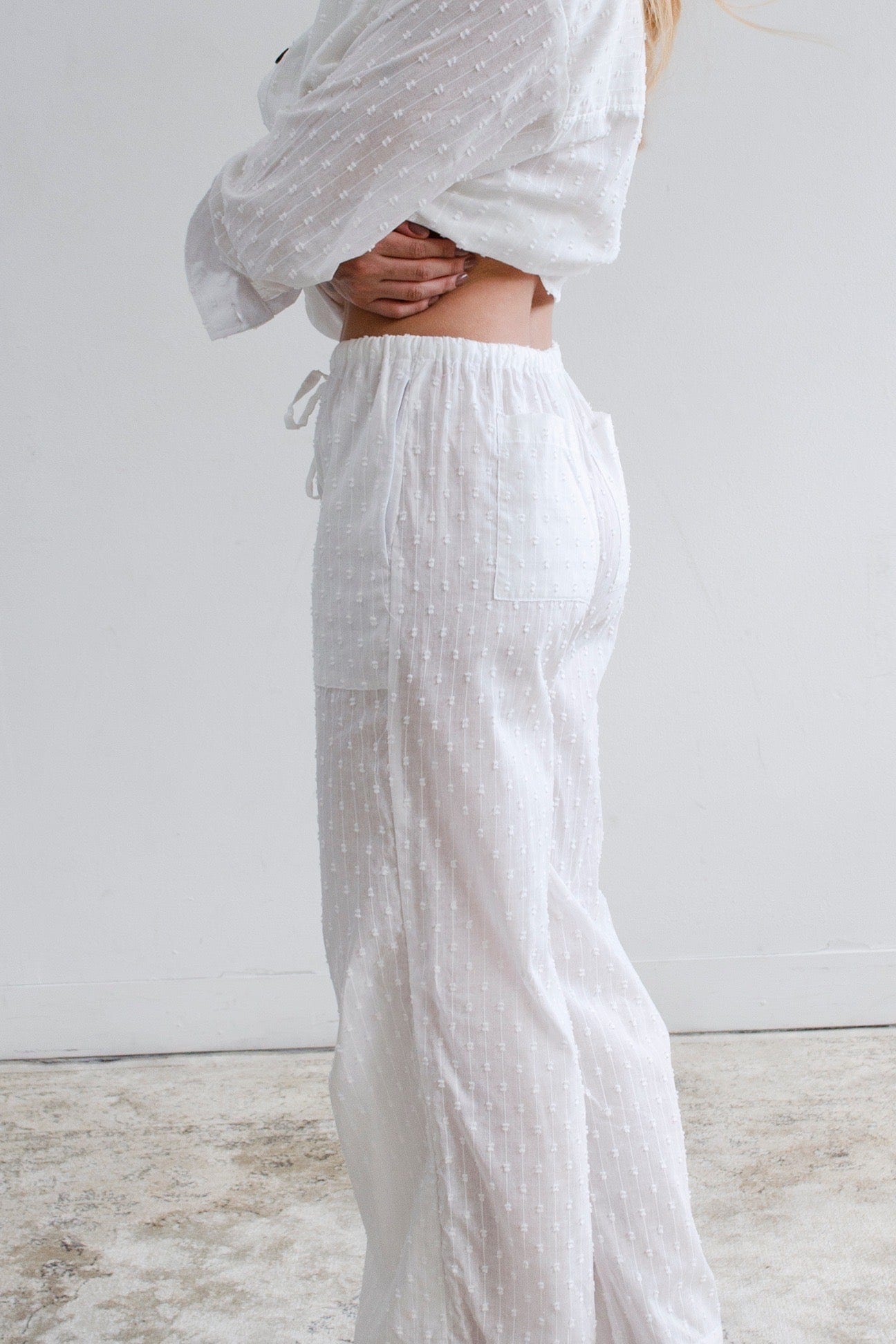 Pantalón Proa de algodón | Blanco - imagen 2
