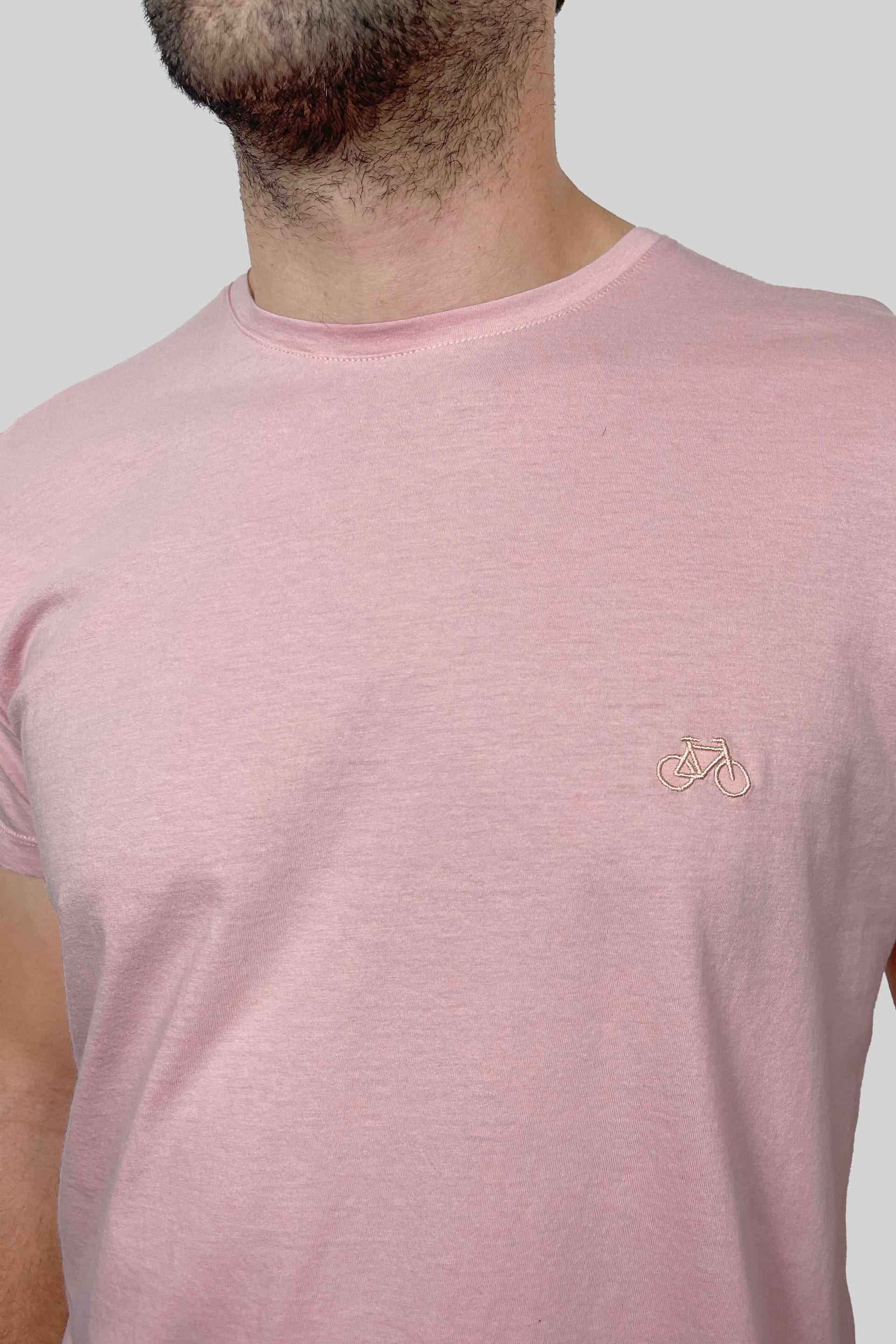 CAMISETA BÁSICA ROSADA - imagen 2