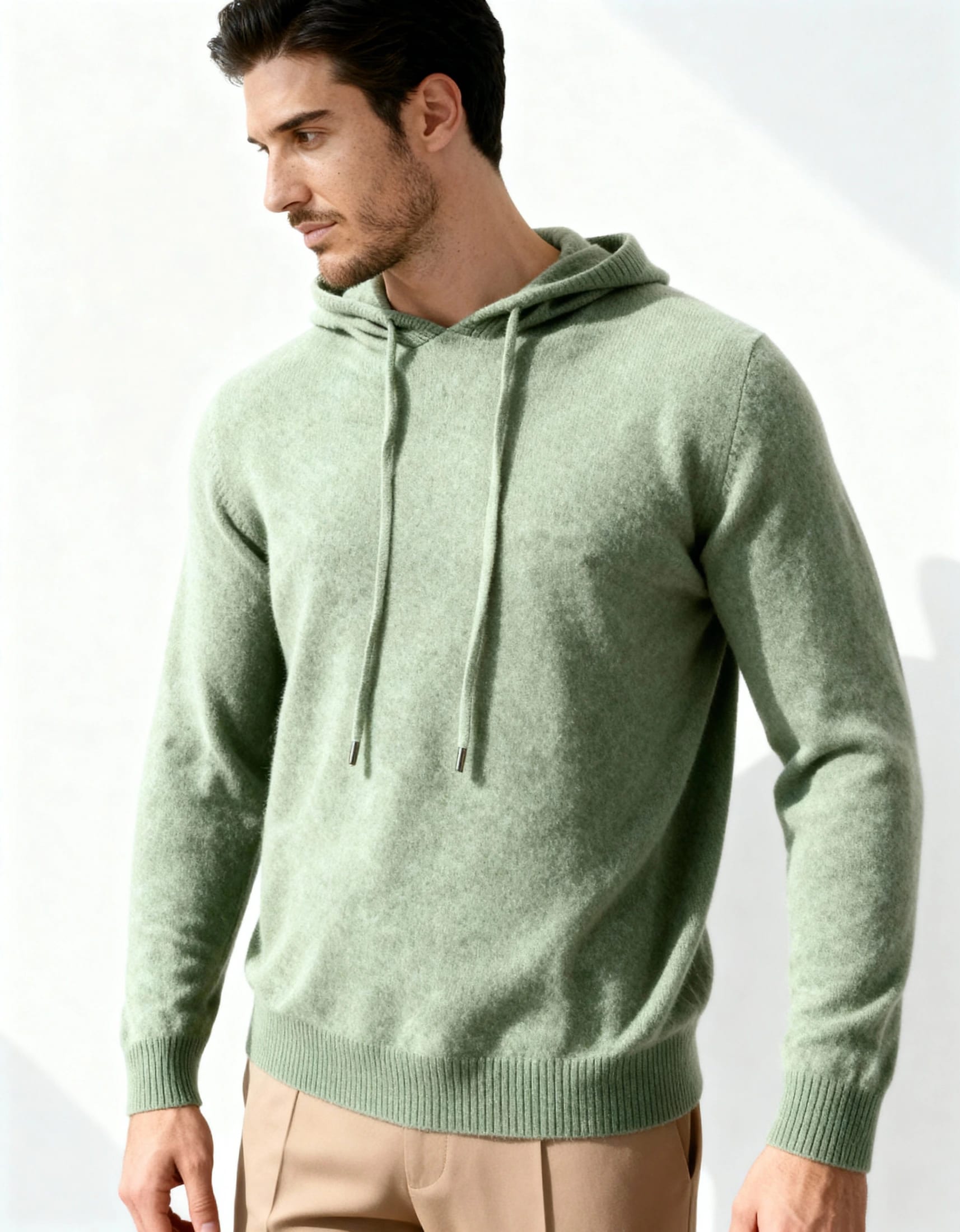 100% Cashmere Hoodie - imagen 11