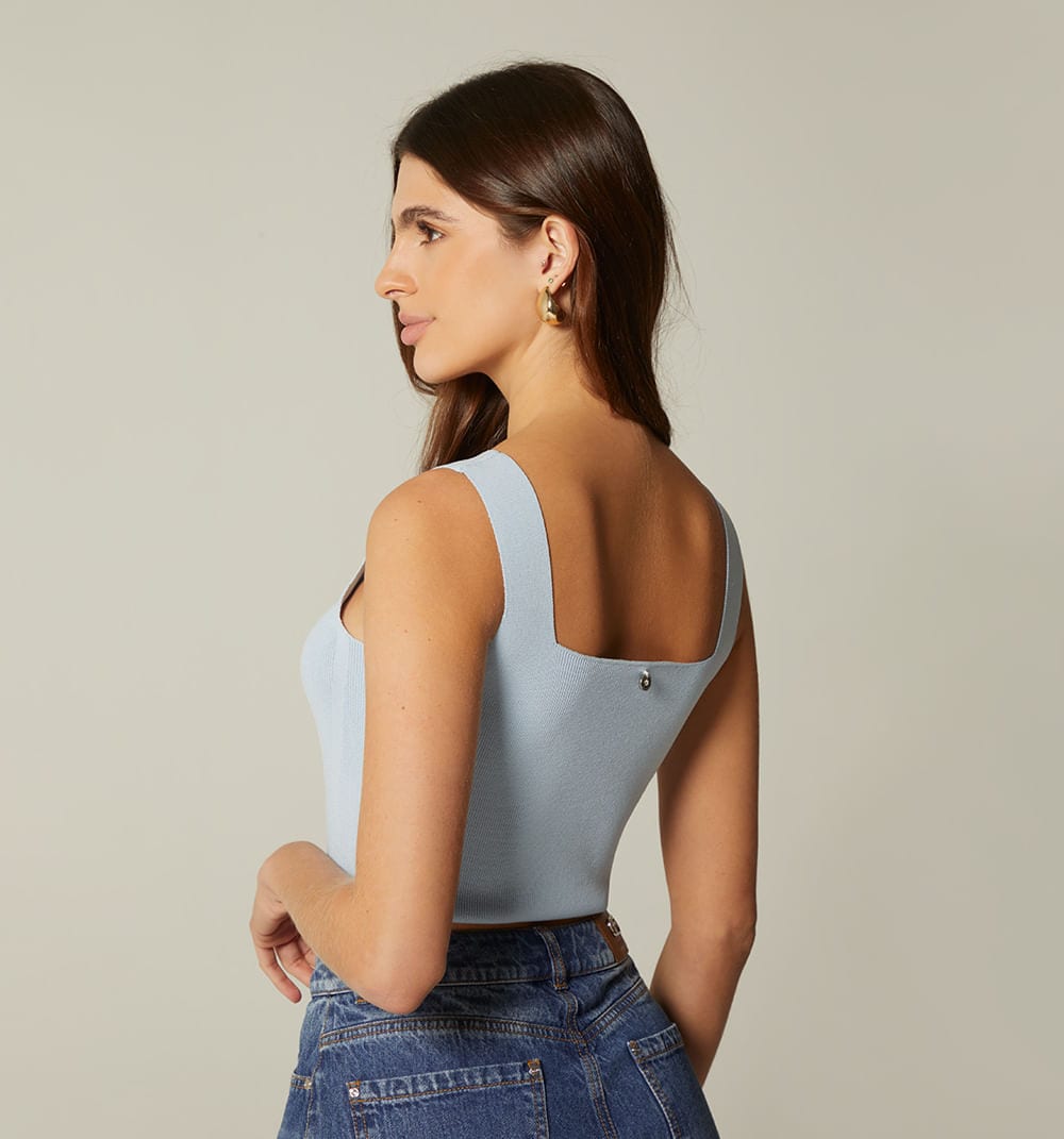 Blusa tiras basica - imagen 8