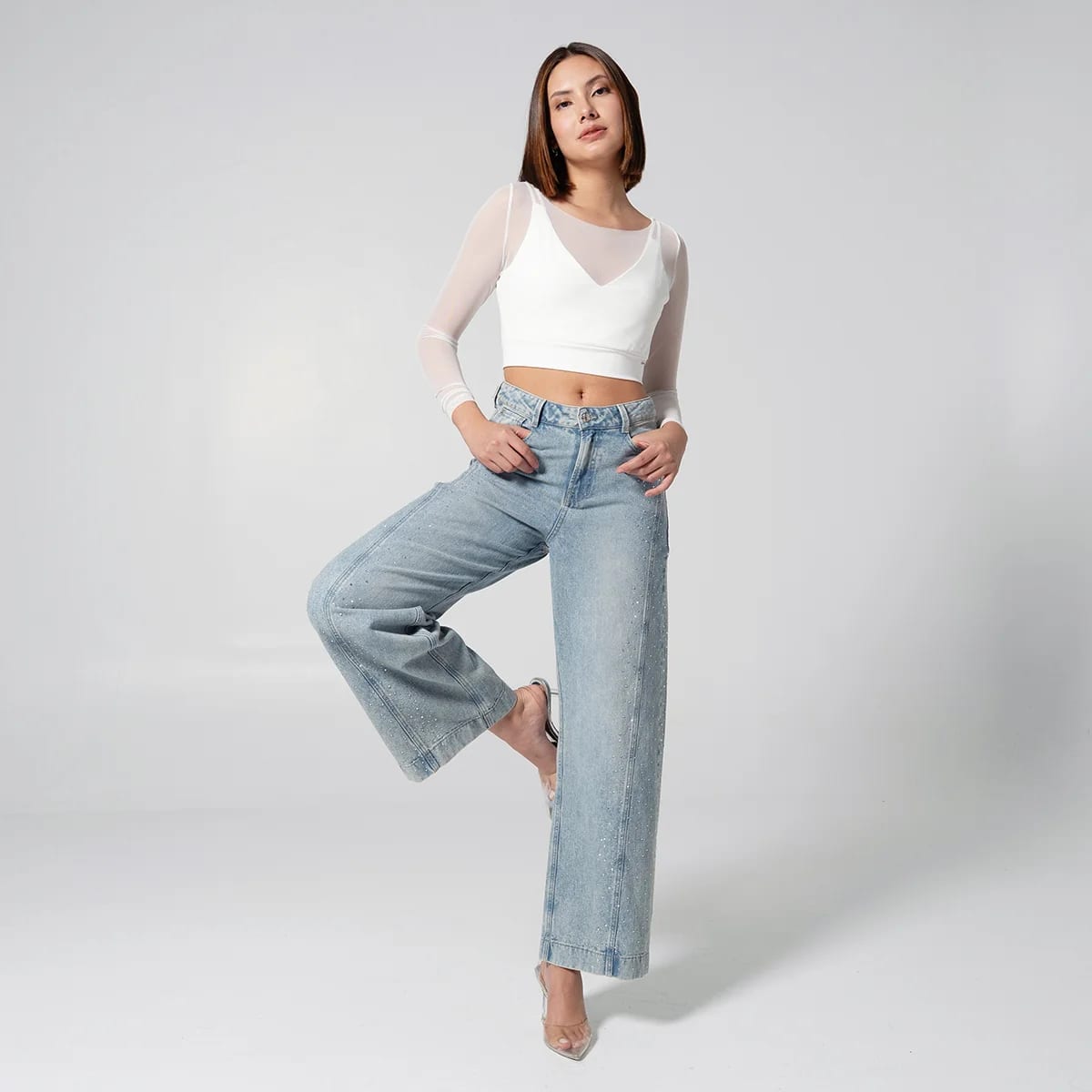 Blusa Crop Top Slim Motoxx - imagen 2