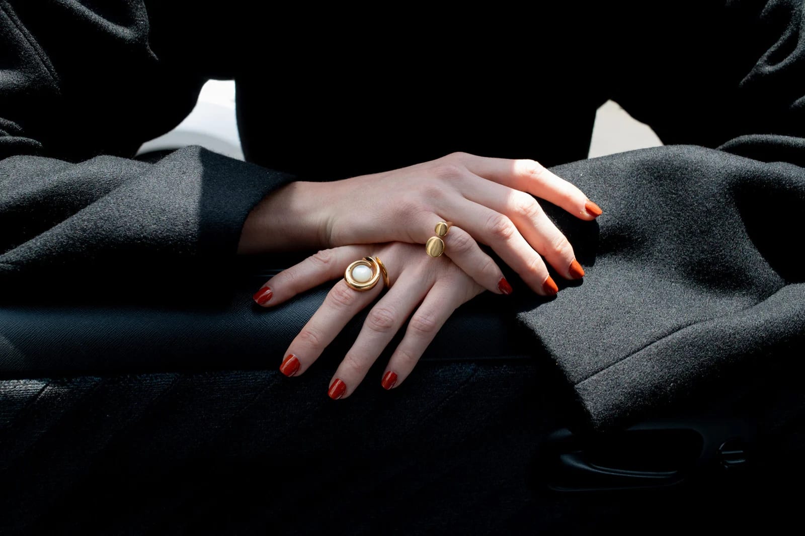 Anya Malachite Ring Silver - imagen 5