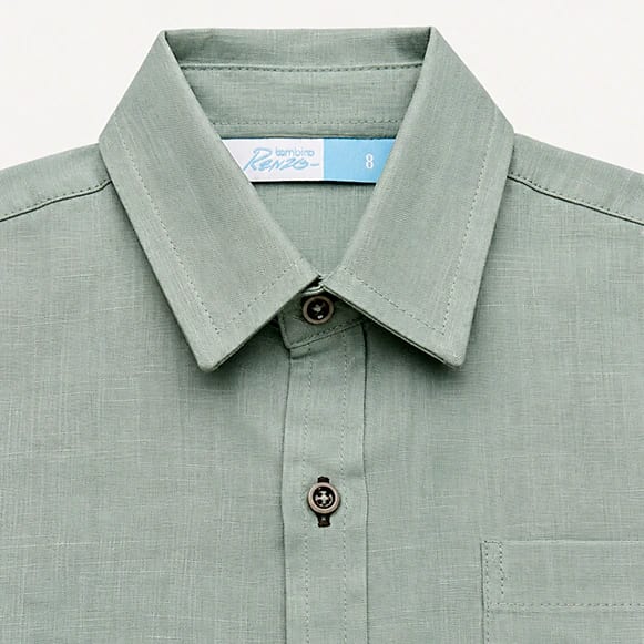 CAMISA MC LINO LISA NINO - imagen 2