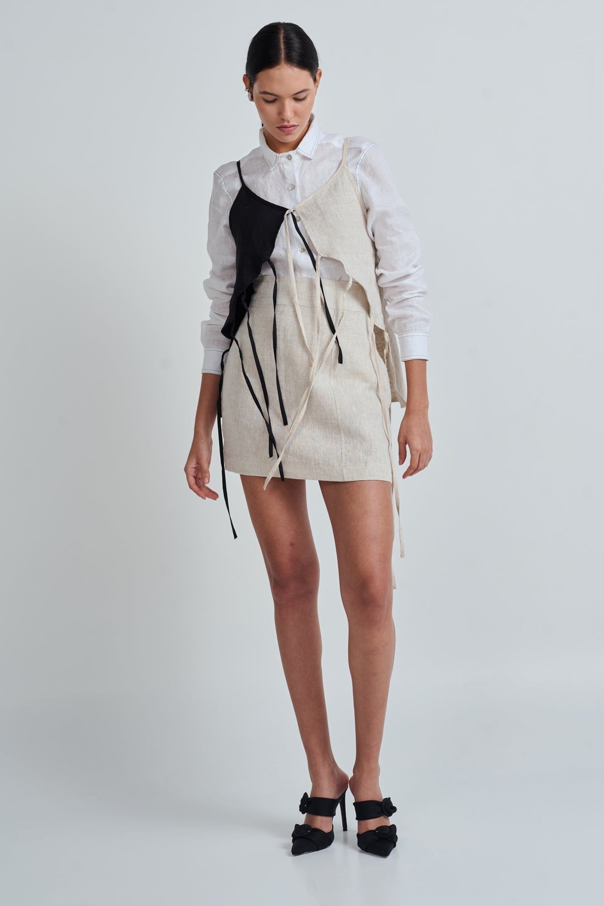VOULA SKIRT NATURAL - imagen 2