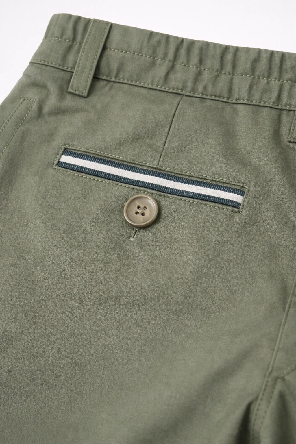 NUOVO - Pantalón prepster classic fit elástico - Militare - imagen 2