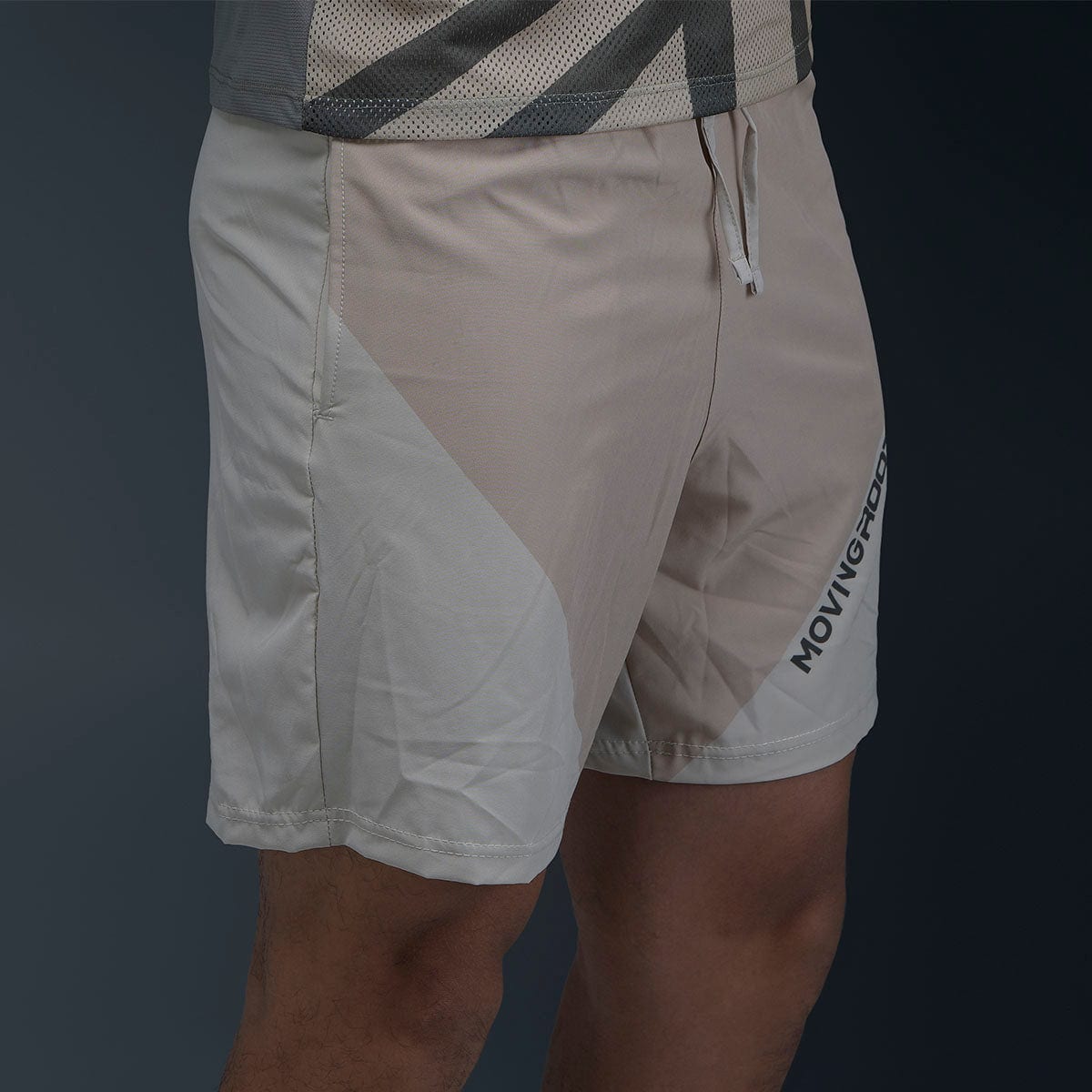 Pantaloneta Deportiva Beige - imagen 2